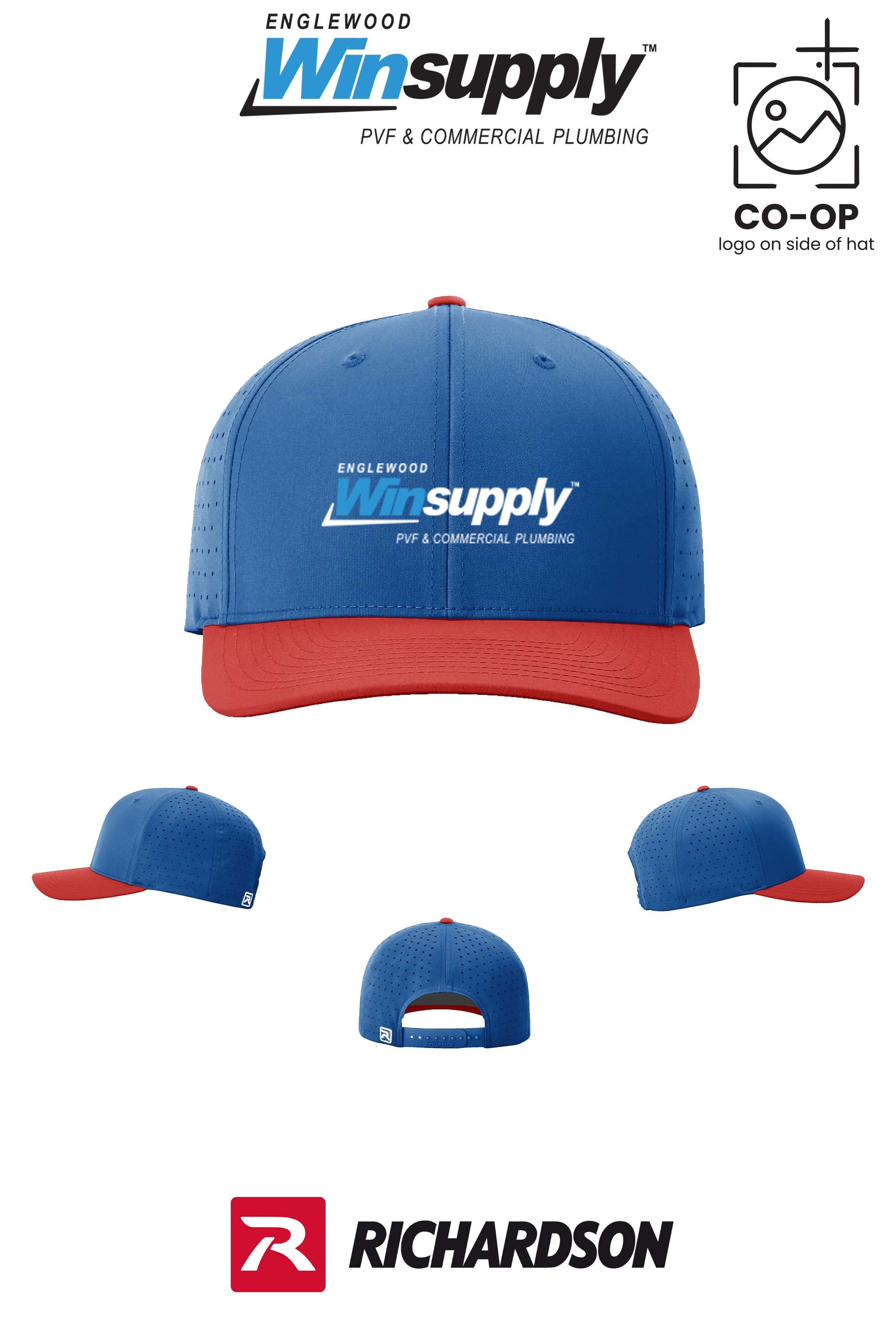 Richardson 632 Laser Perf R-Flex Snapback - Englewood Winsupply