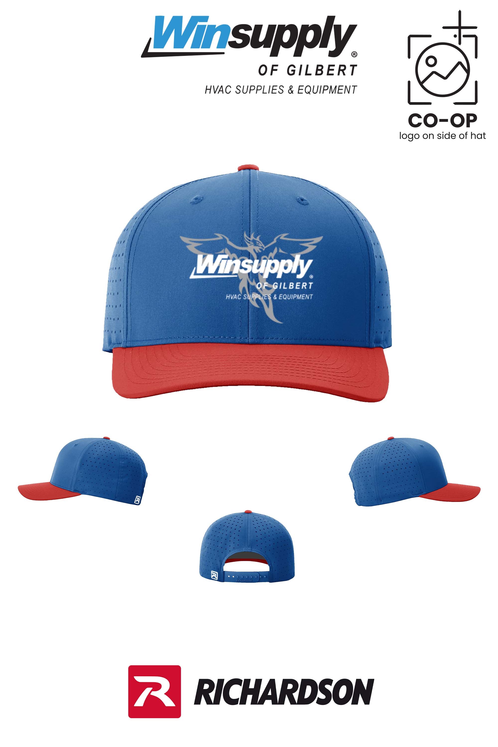 Richardson 632 Laser Perf R-Flex Snapback - Winsupply of Gilbert