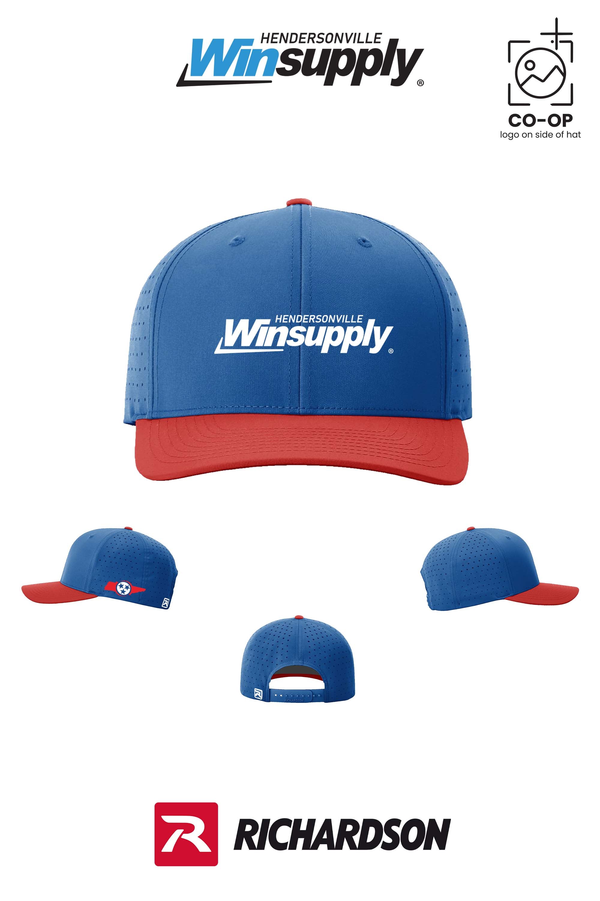 Richardson 632 Laser Perf R-Flex Snapback - Winsupply of Hendersonville