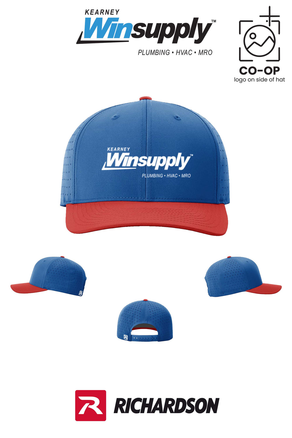 Richardson 632 Laser Perf R-Flex Snapback - Kearney Winsupply