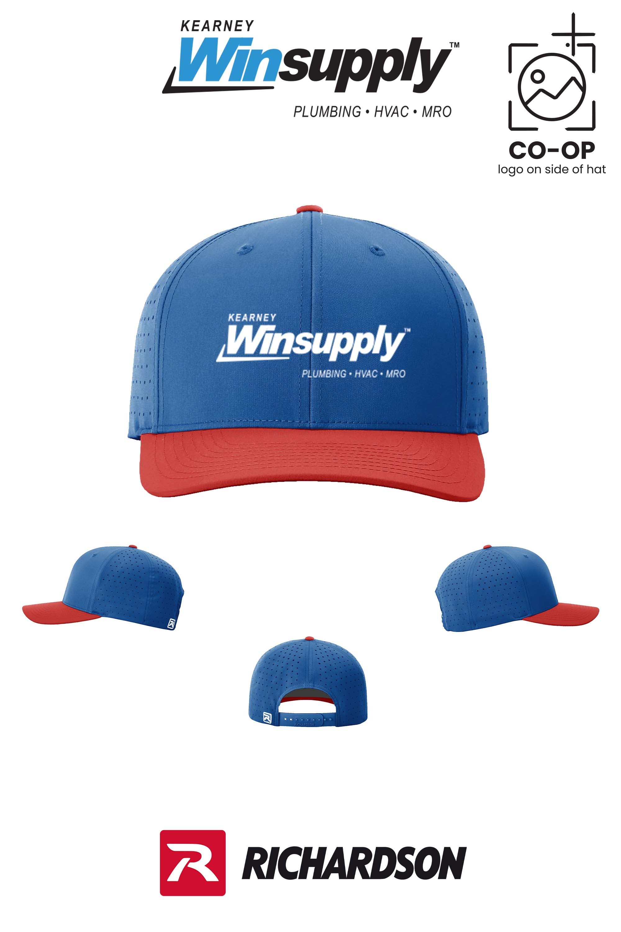 Richardson 632 Laser Perf R-Flex Snapback - Kearney Winsupply