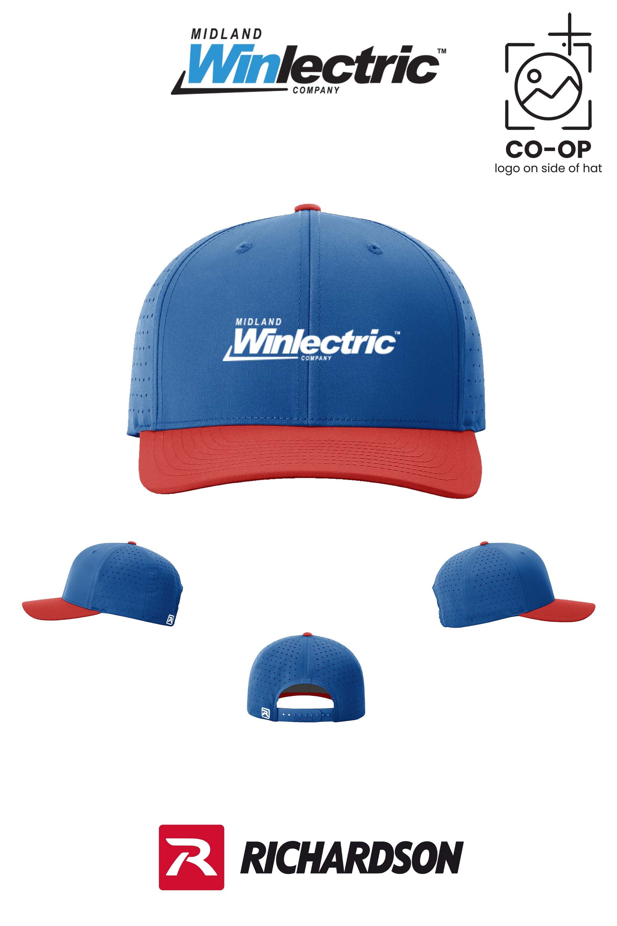 Richardson 632 Laser Perf R-Flex Snapback - Winlectric of Midland