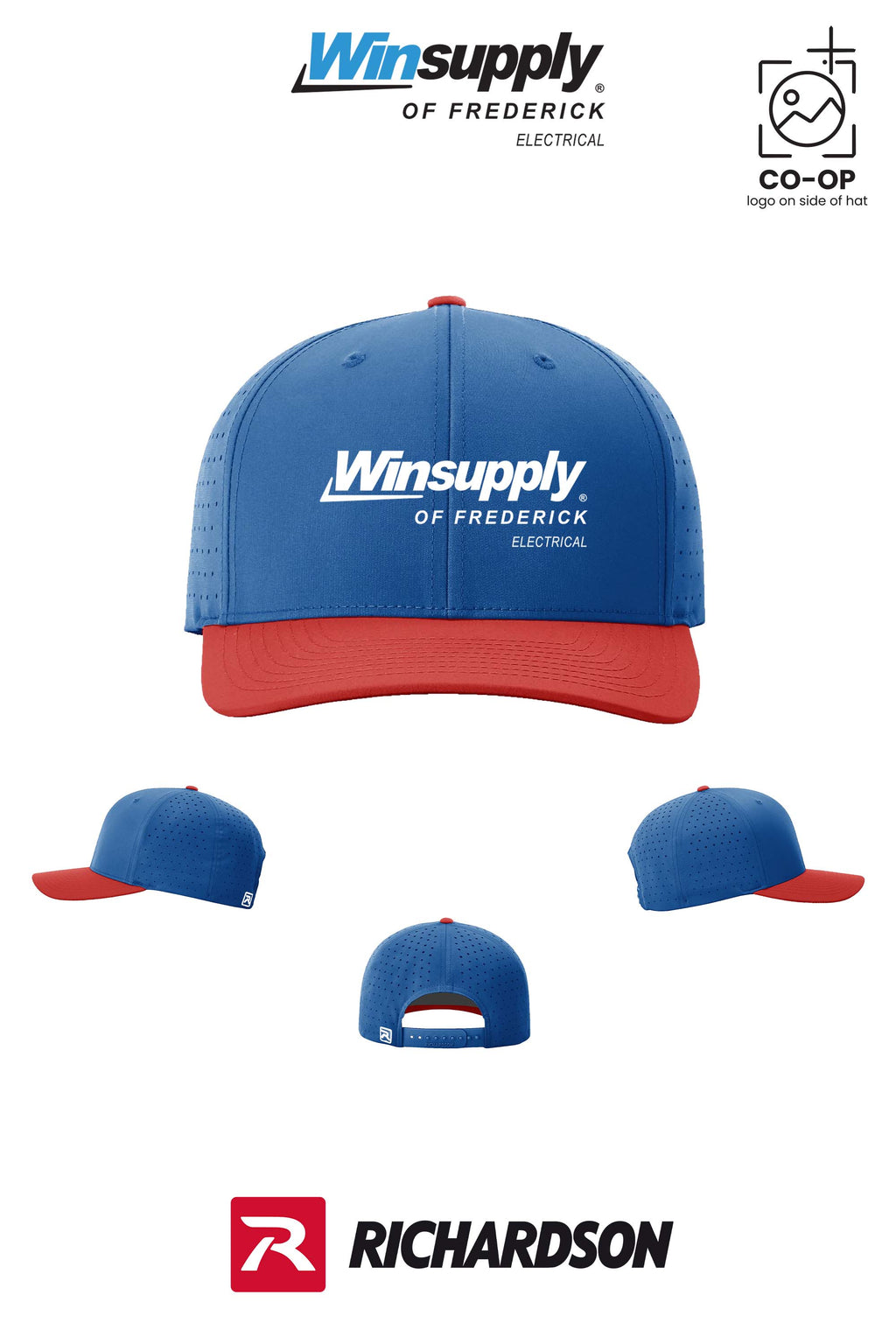 Richardson 632 Laser Perf R-Flex Snapback - Winsupply of Frederick