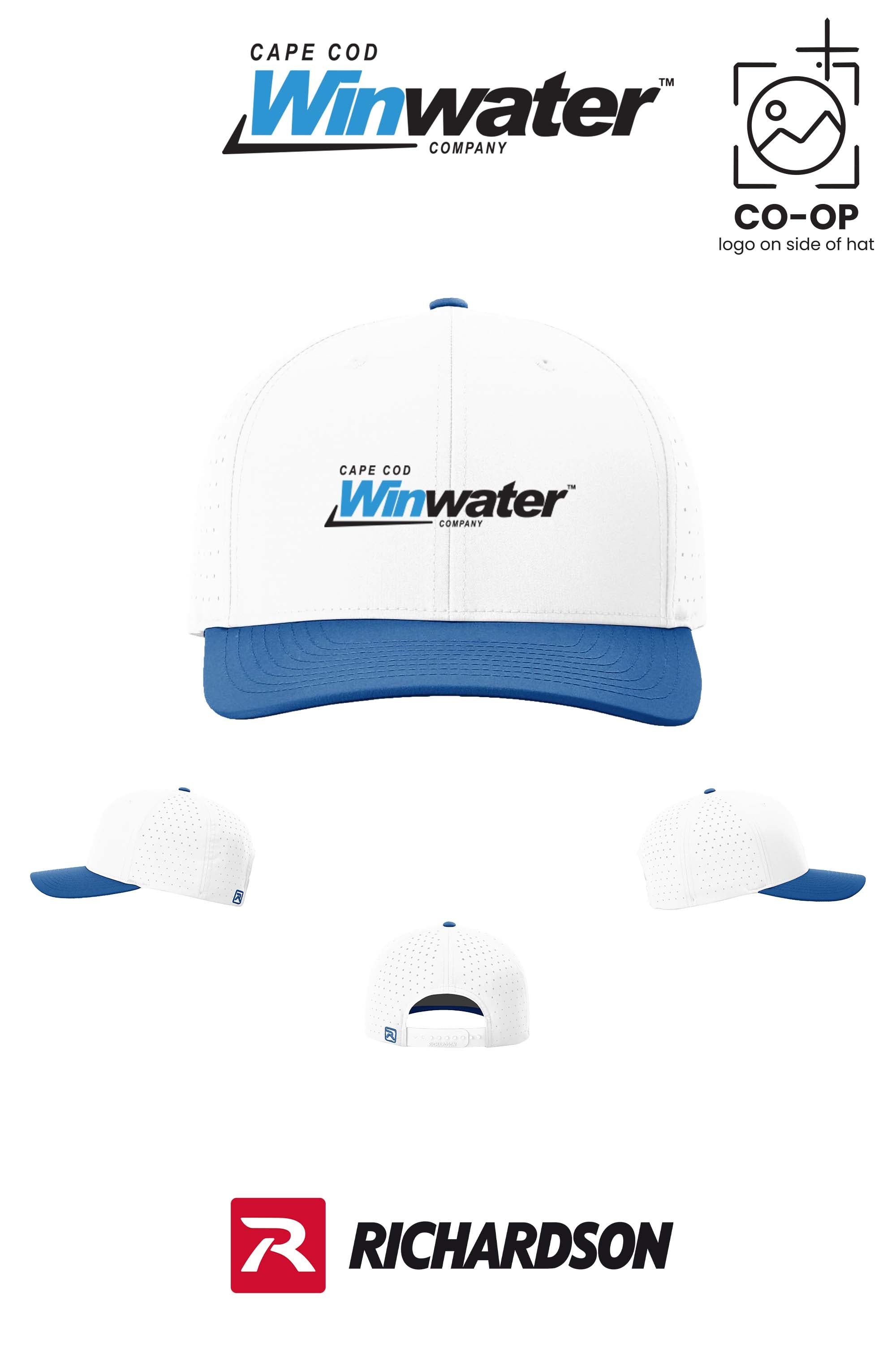Richardson 632 Laser Perf R-Flex Snapback - Winwater Cape Cod