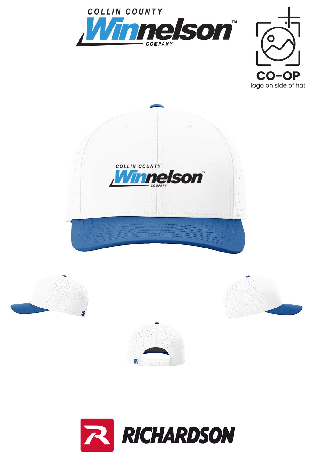 Richardson 632 Laser Perf R-Flex Snapback - Collin County Winnelson