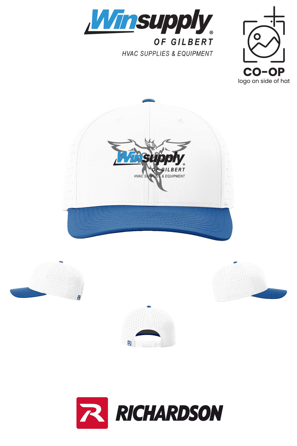 Richardson 632 Laser Perf R-Flex Snapback - Winsupply of Gilbert