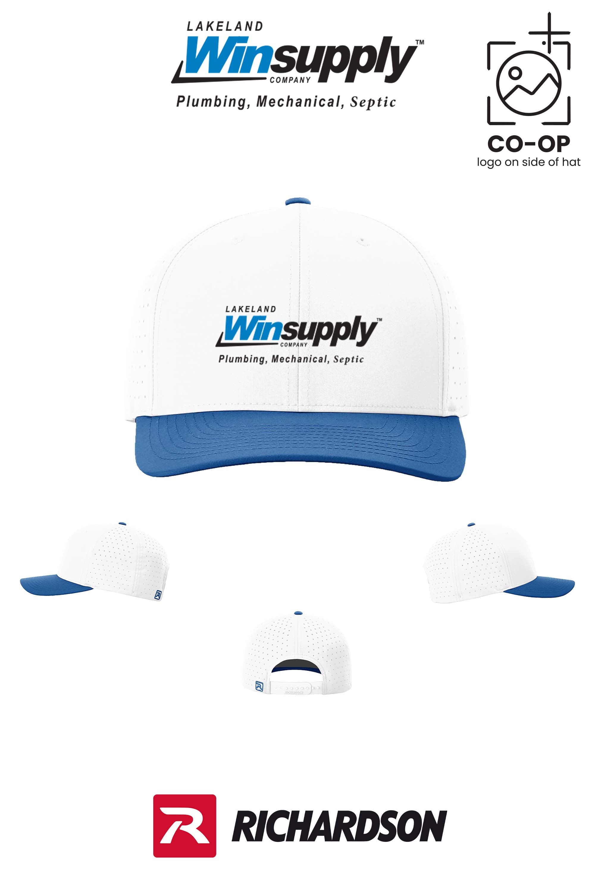 Richardson 632 Laser Perf R-Flex Snapback - Lakeland Winsupply