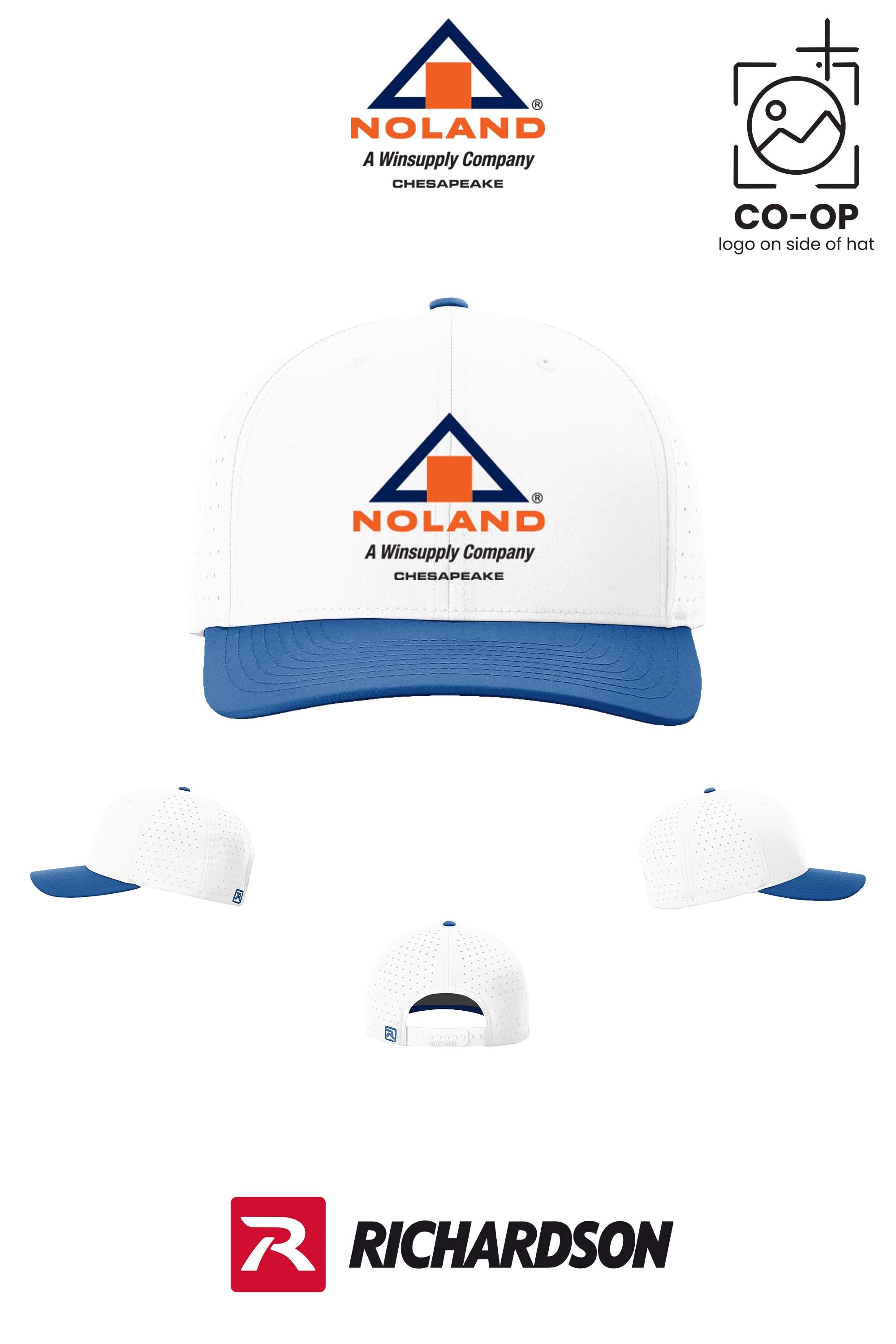 Richardson 632 Laser Perf R-Flex Snapback - Noland Company Chesapeake