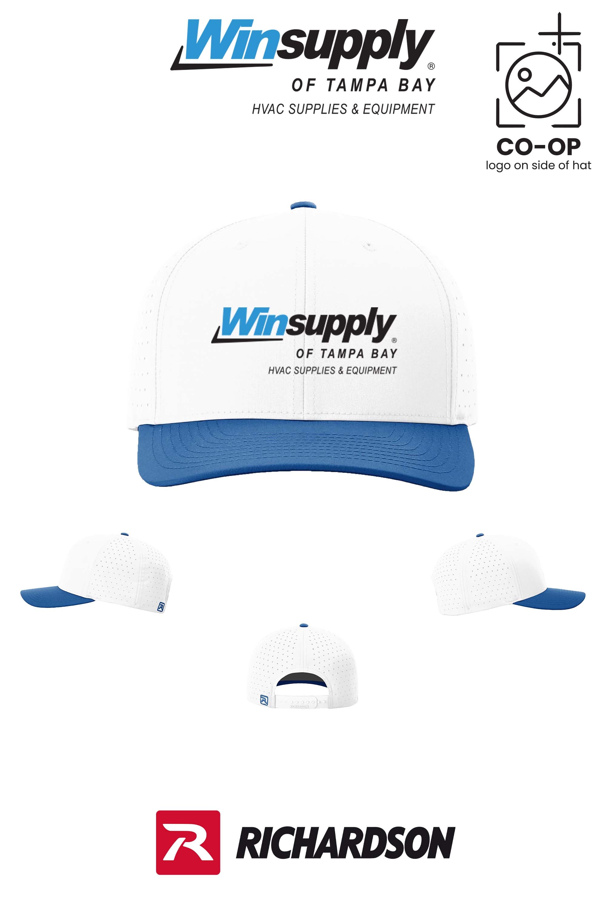 Richardson 632 Laser Perf R-Flex Snapback - Winsupply of Tampa Bay
