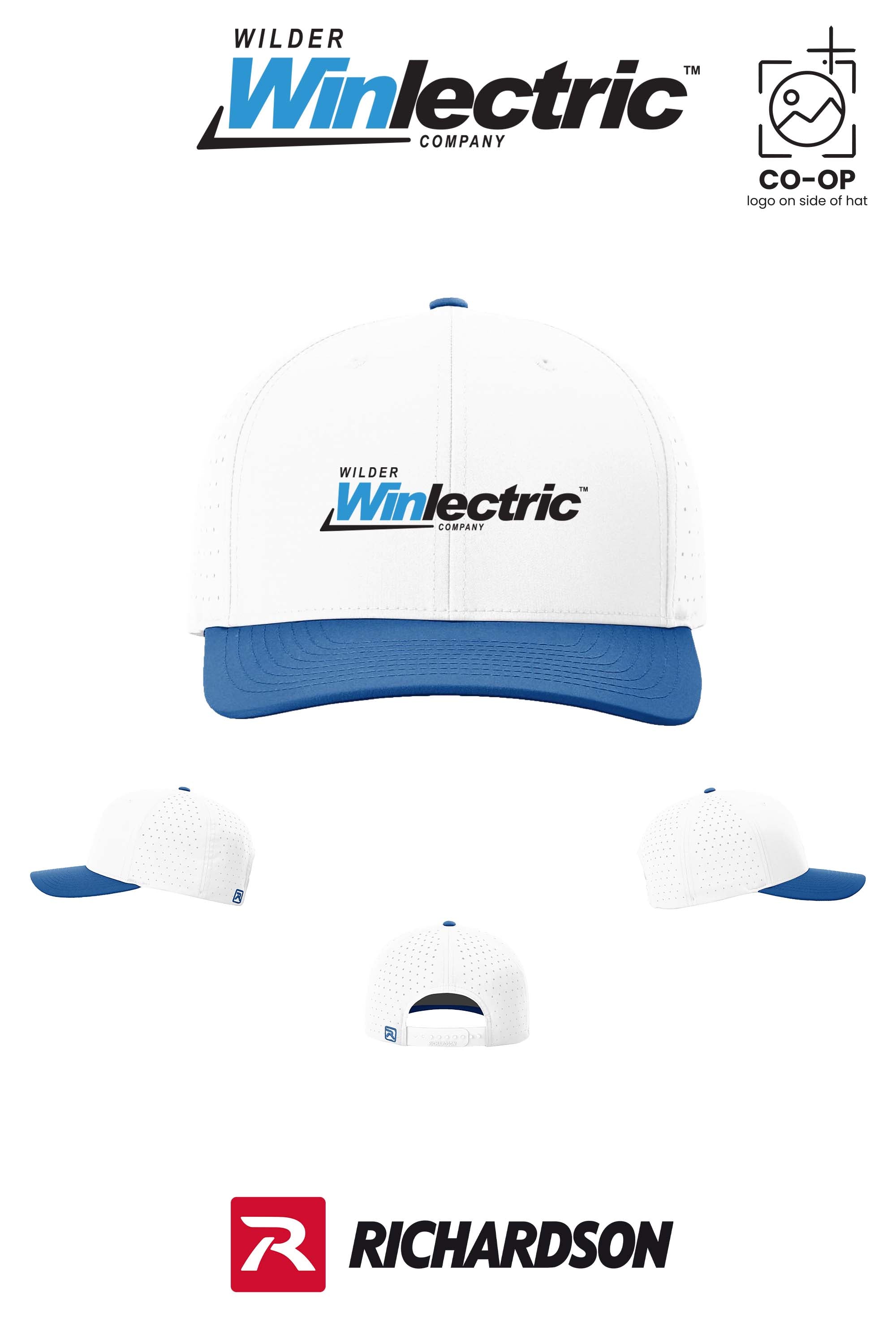 Richardson 632 Laser Perf R-Flex Snapback - Wilder Winlectric