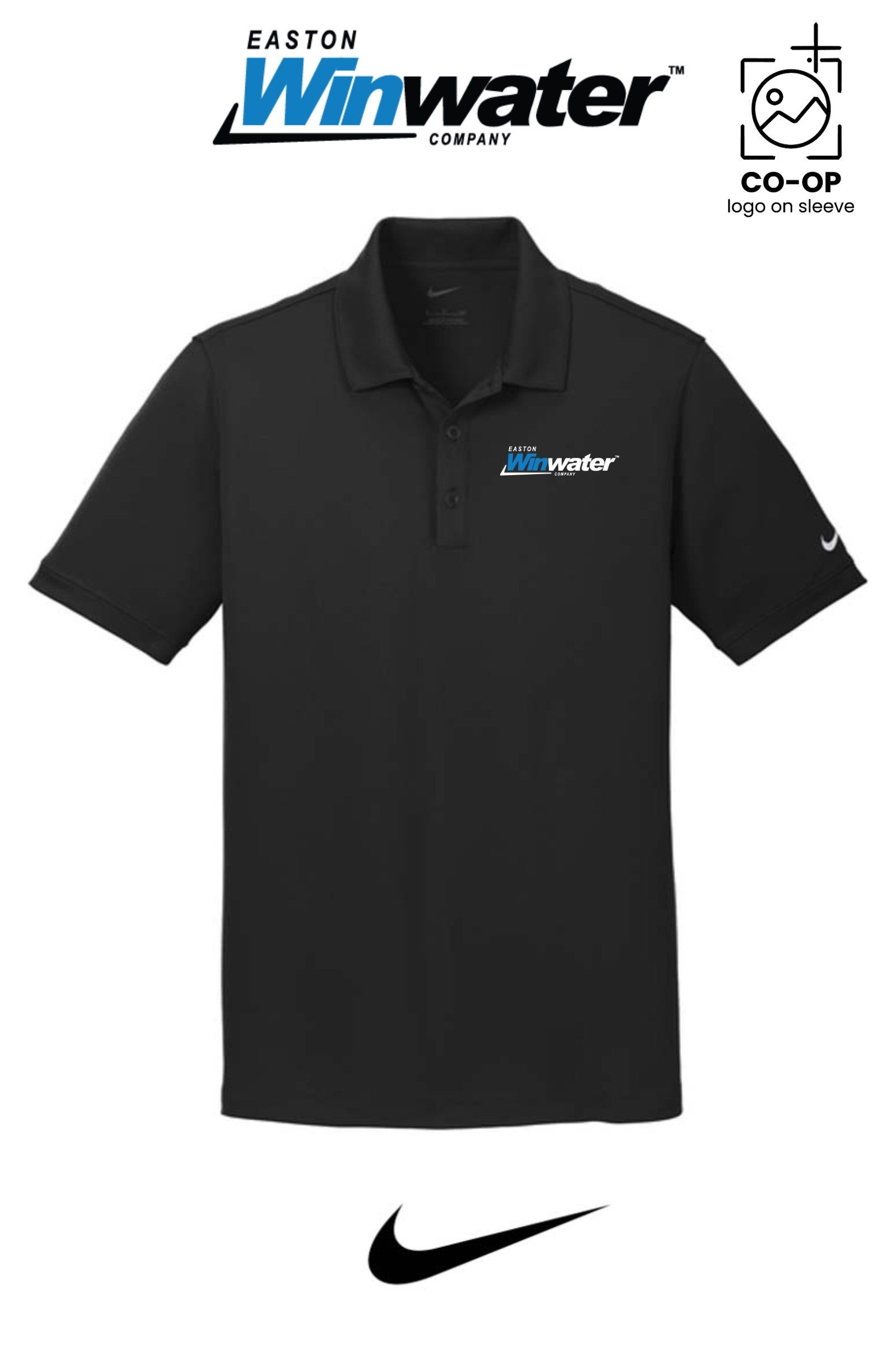 Nike Men's Dri-FIT Solid Icon Pique Modern Fit Polo - Easton Winwater