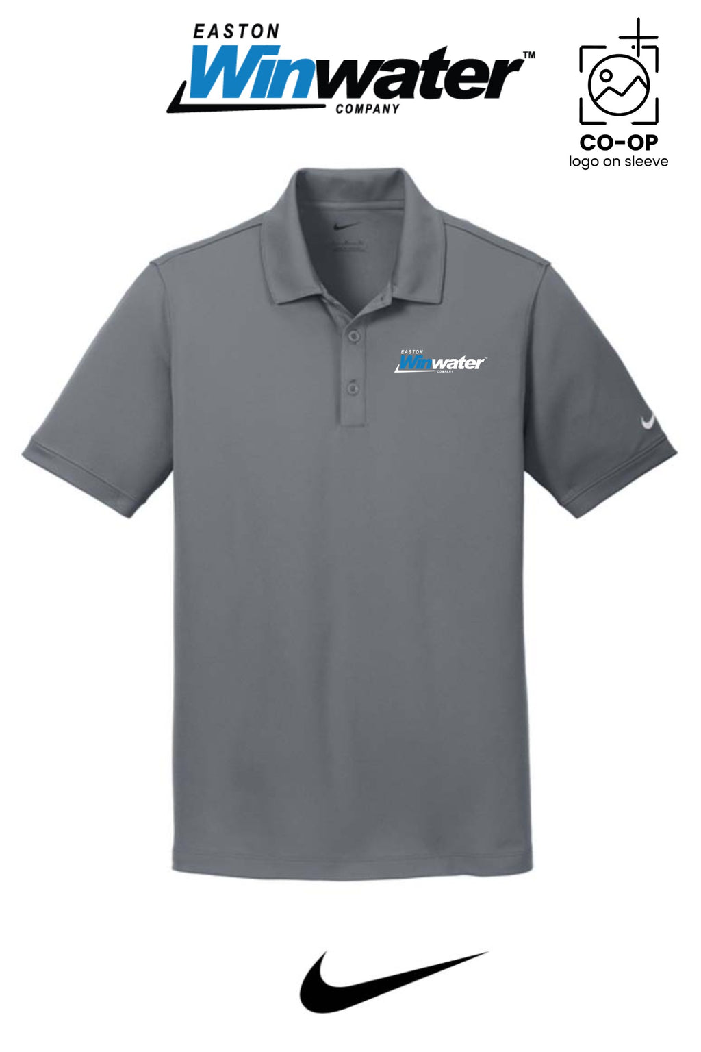 Nike Men's Dri-FIT Solid Icon Pique Modern Fit Polo - Easton Winwater