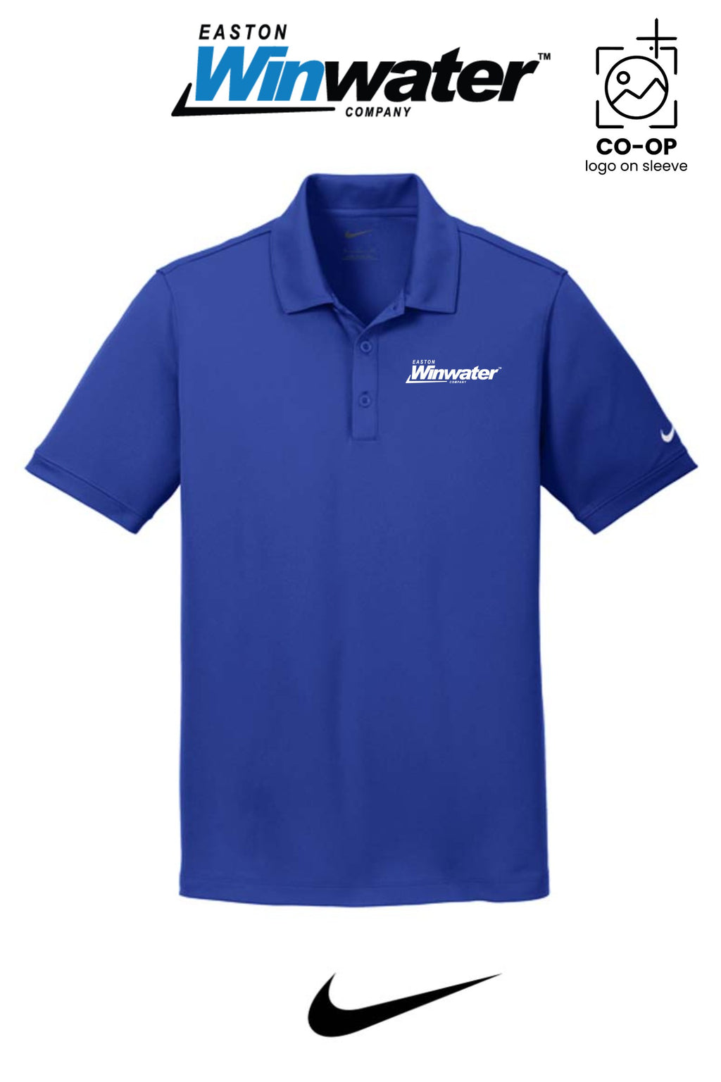 Nike Men's Dri-FIT Solid Icon Pique Modern Fit Polo - Easton Winwater