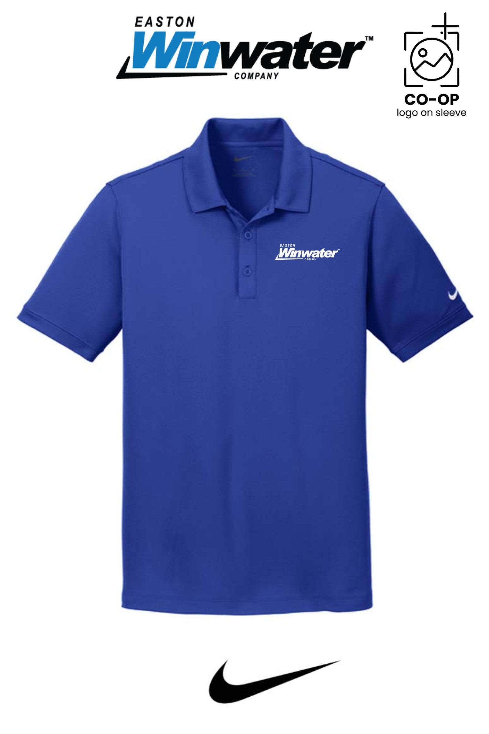 Nike Men's Dri-FIT Solid Icon Pique Modern Fit Polo - Easton Winwater