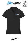 Nike Women's Dri-FIT Solid Icon Pique Modern Fit Polo - Easton Winwater
