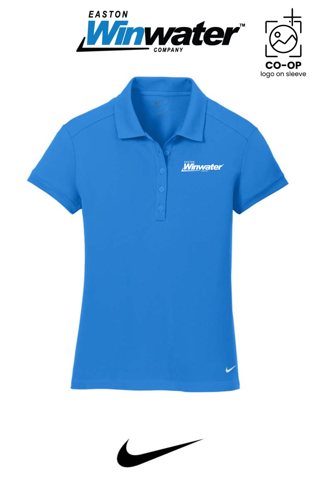 Nike Women's Dri-FIT Solid Icon Pique Modern Fit Polo - Easton Winwater