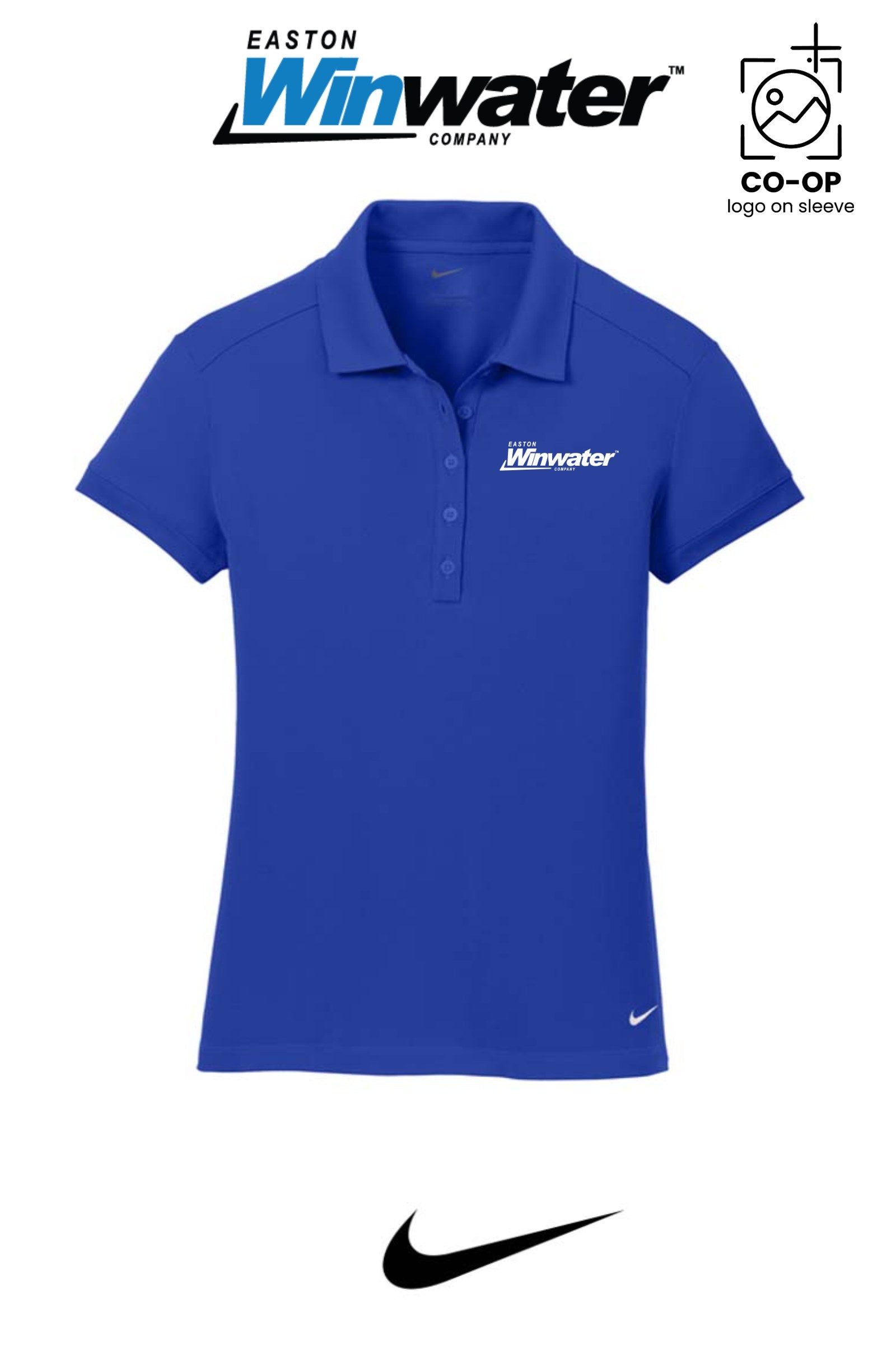 Nike Women's Dri-FIT Solid Icon Pique Modern Fit Polo - Easton Winwater