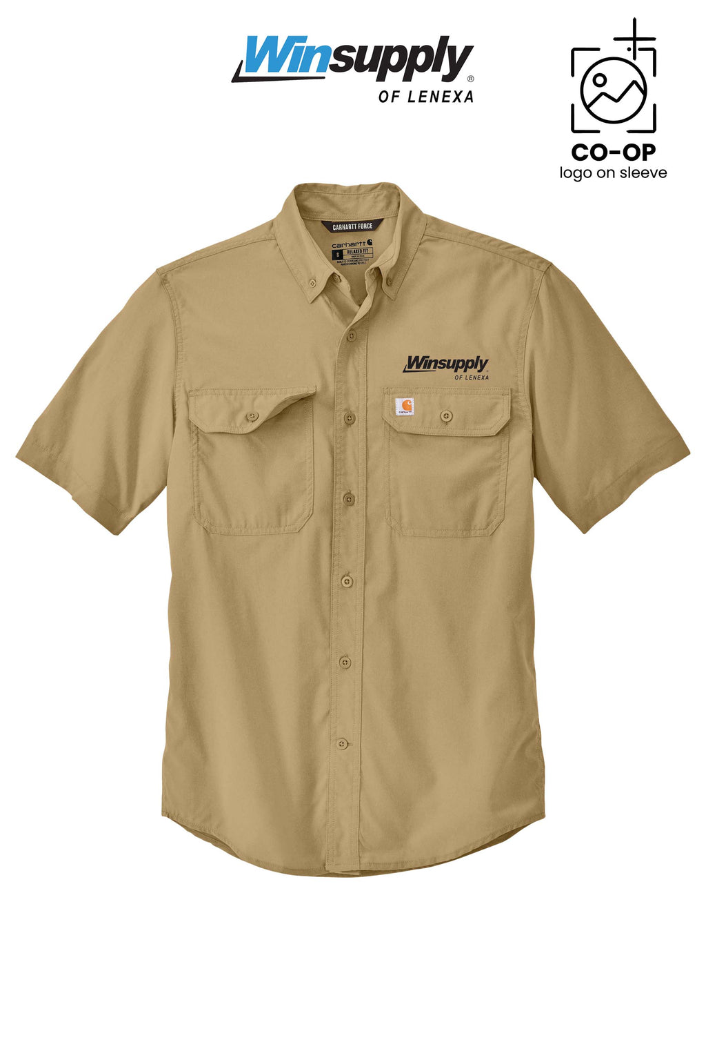 Carhartt Force® Solid Short Sleeve Shirt - Winsupply of Lenexa