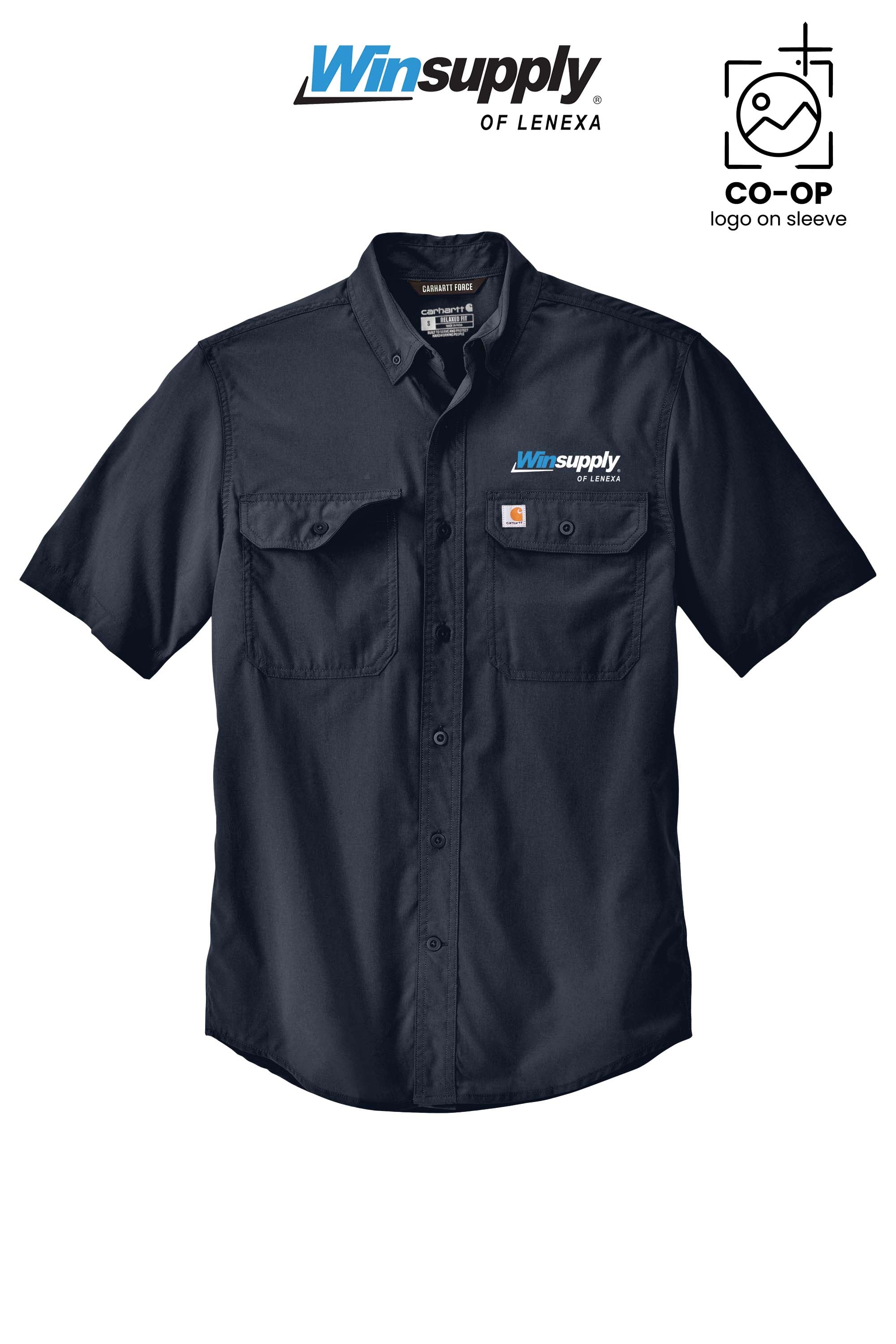 Carhartt Force® Solid Short Sleeve Shirt - Winsupply of Lenexa