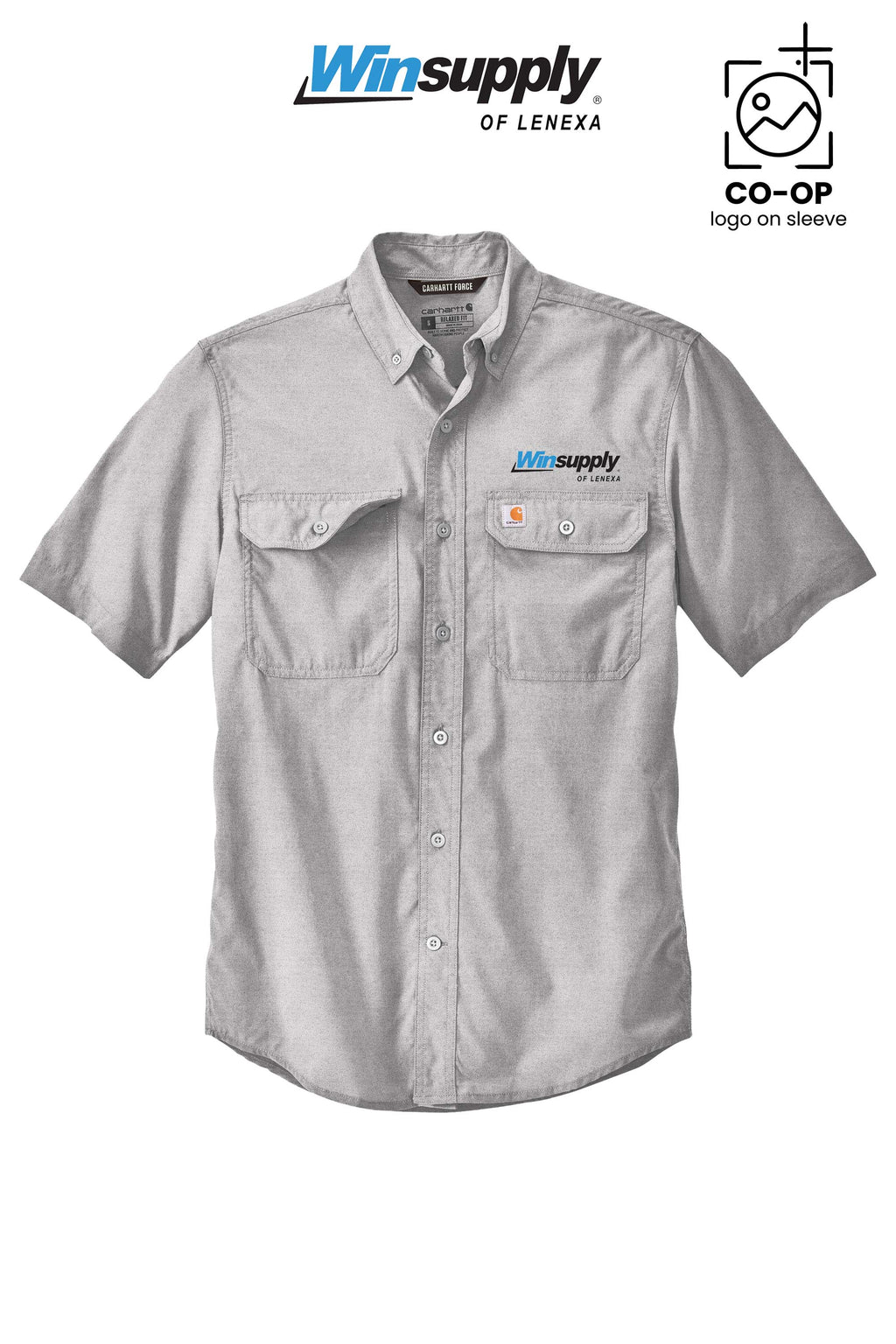 Carhartt Force® Solid Short Sleeve Shirt - Winsupply of Lenexa