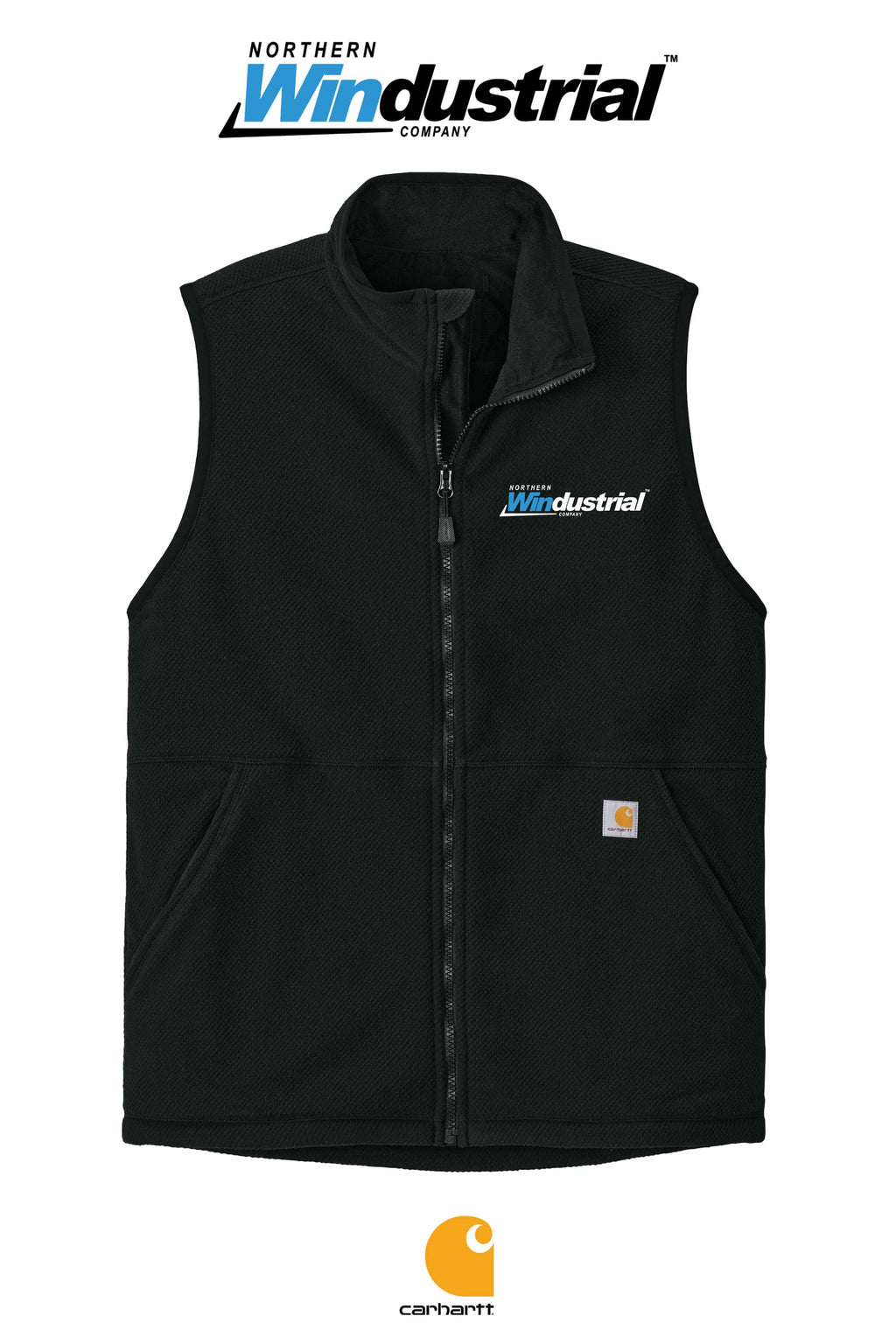 Carhartt® Textured Fleece Vest - Northern Windustrial
