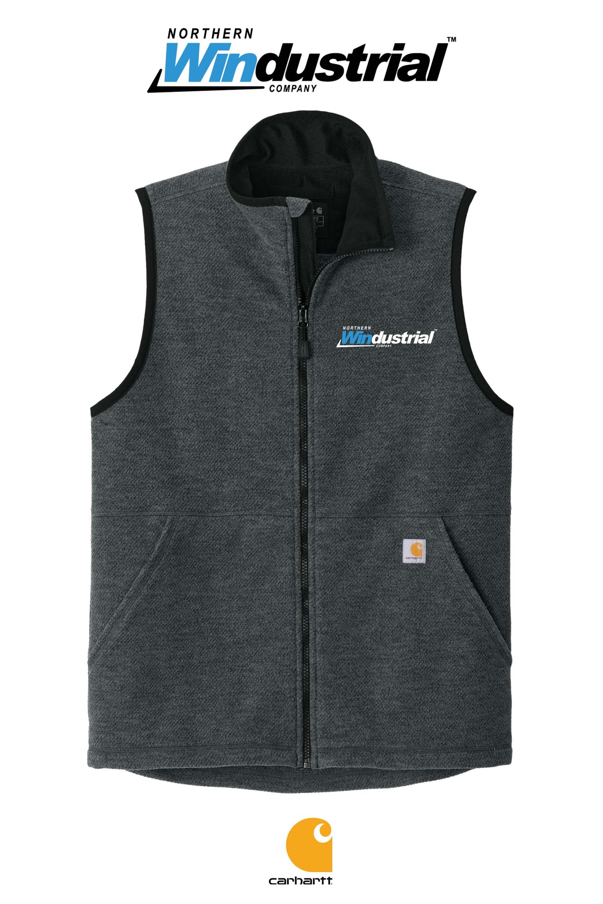 Carhartt® Textured Fleece Vest - Northern Windustrial