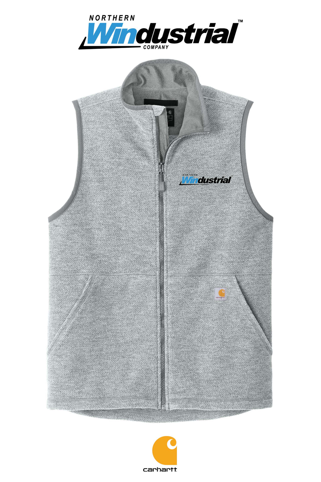 Carhartt® Textured Fleece Vest - Northern Windustrial