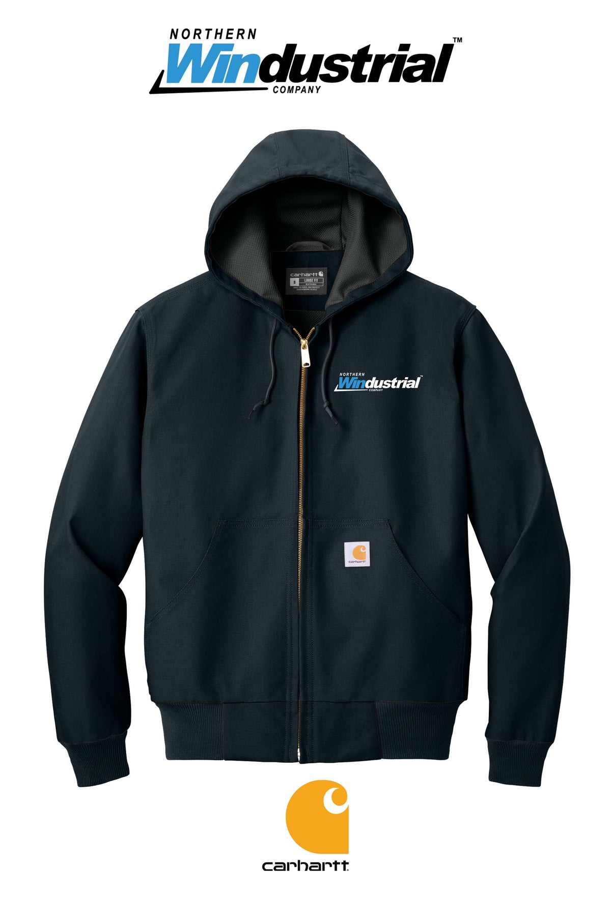 Carhartt® Thermal-Lined Duck Active Jac - Northern Windustrial