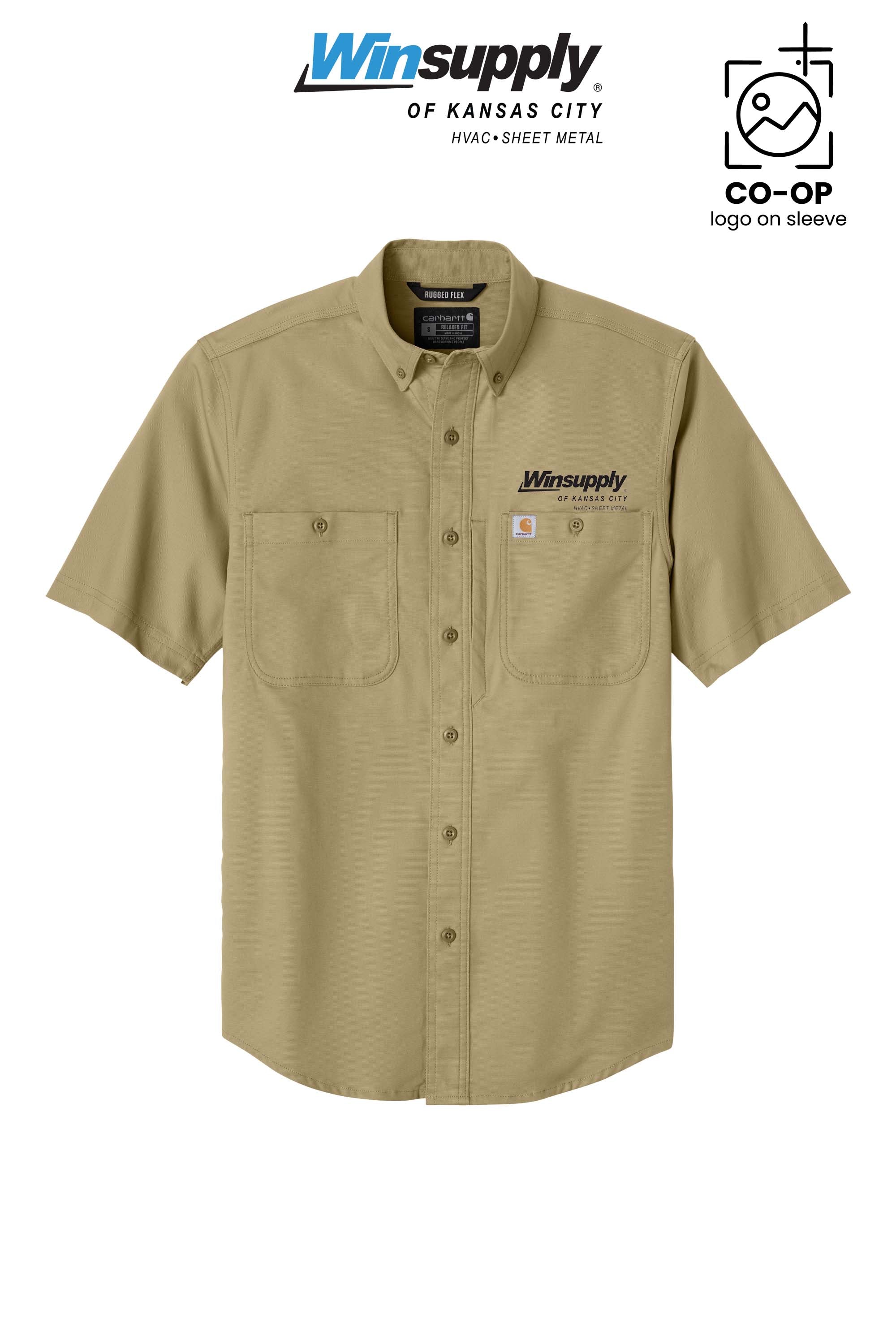 Carhartt® Rugged Professional™ Series Short Sleeve Shirt - Winsupply of Kansas City