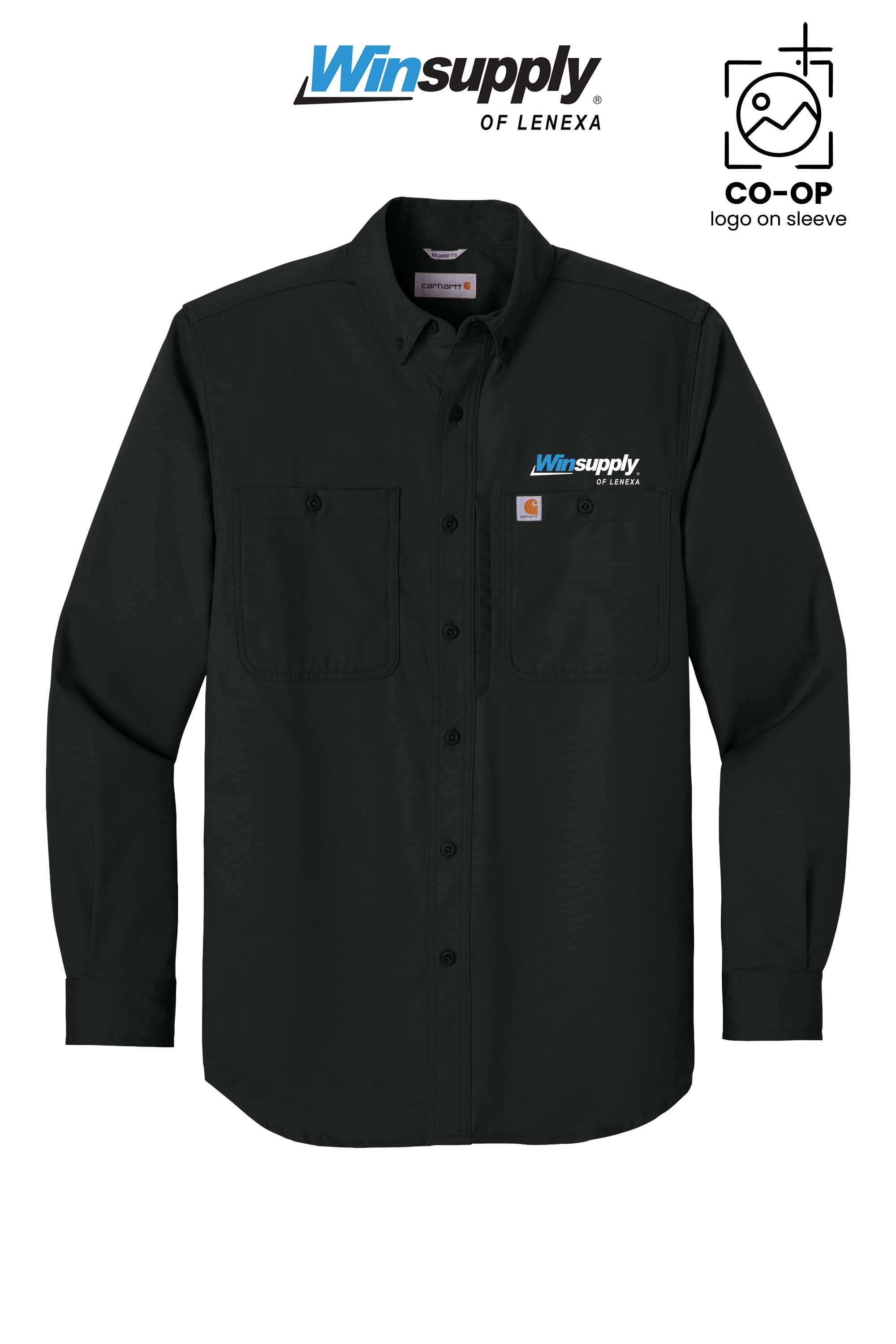 Carhartt® Rugged Professional™ Series Long Sleeve Shirt - Winsupply of Lenexa