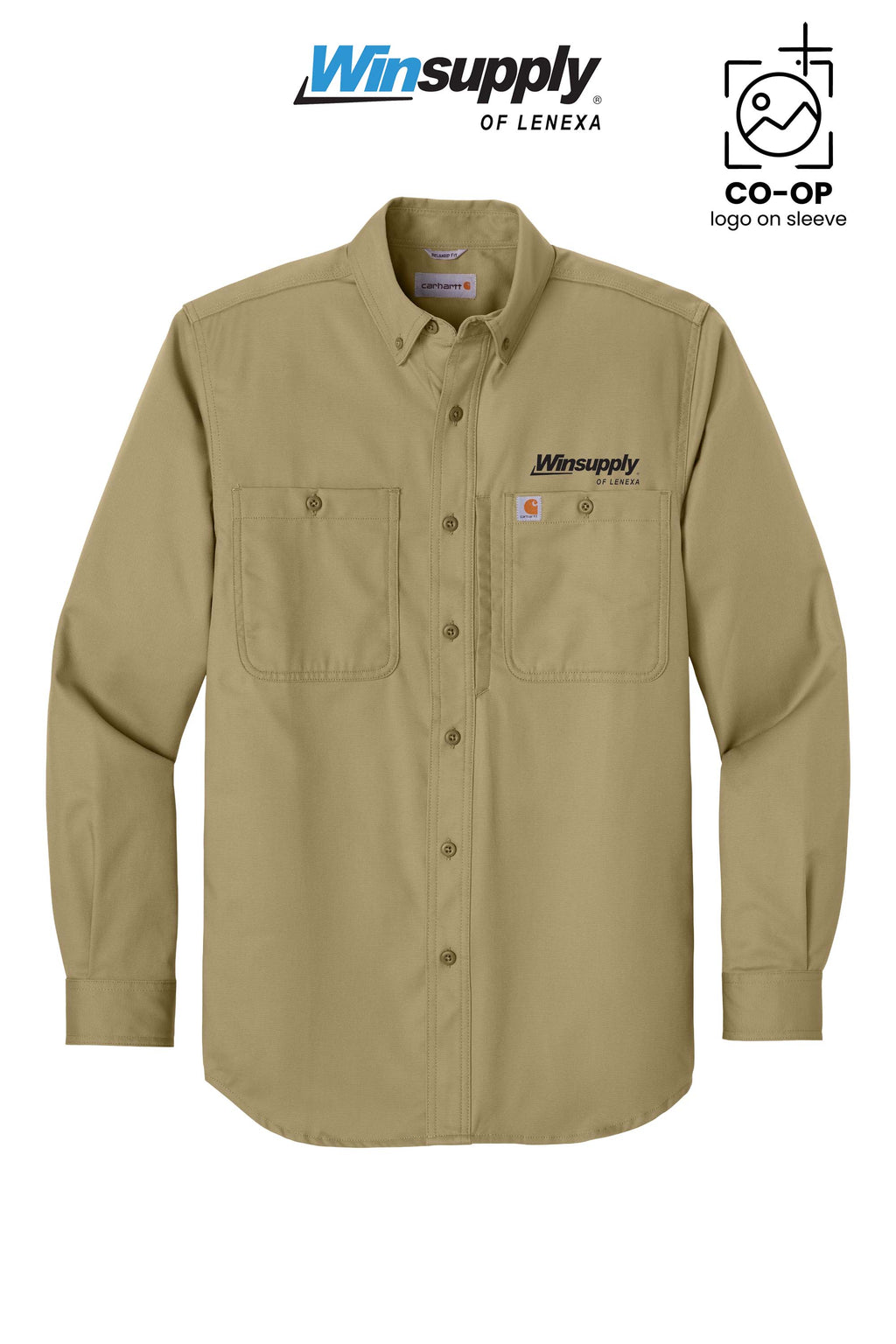 Carhartt® Rugged Professional™ Series Long Sleeve Shirt - Winsupply of Lenexa