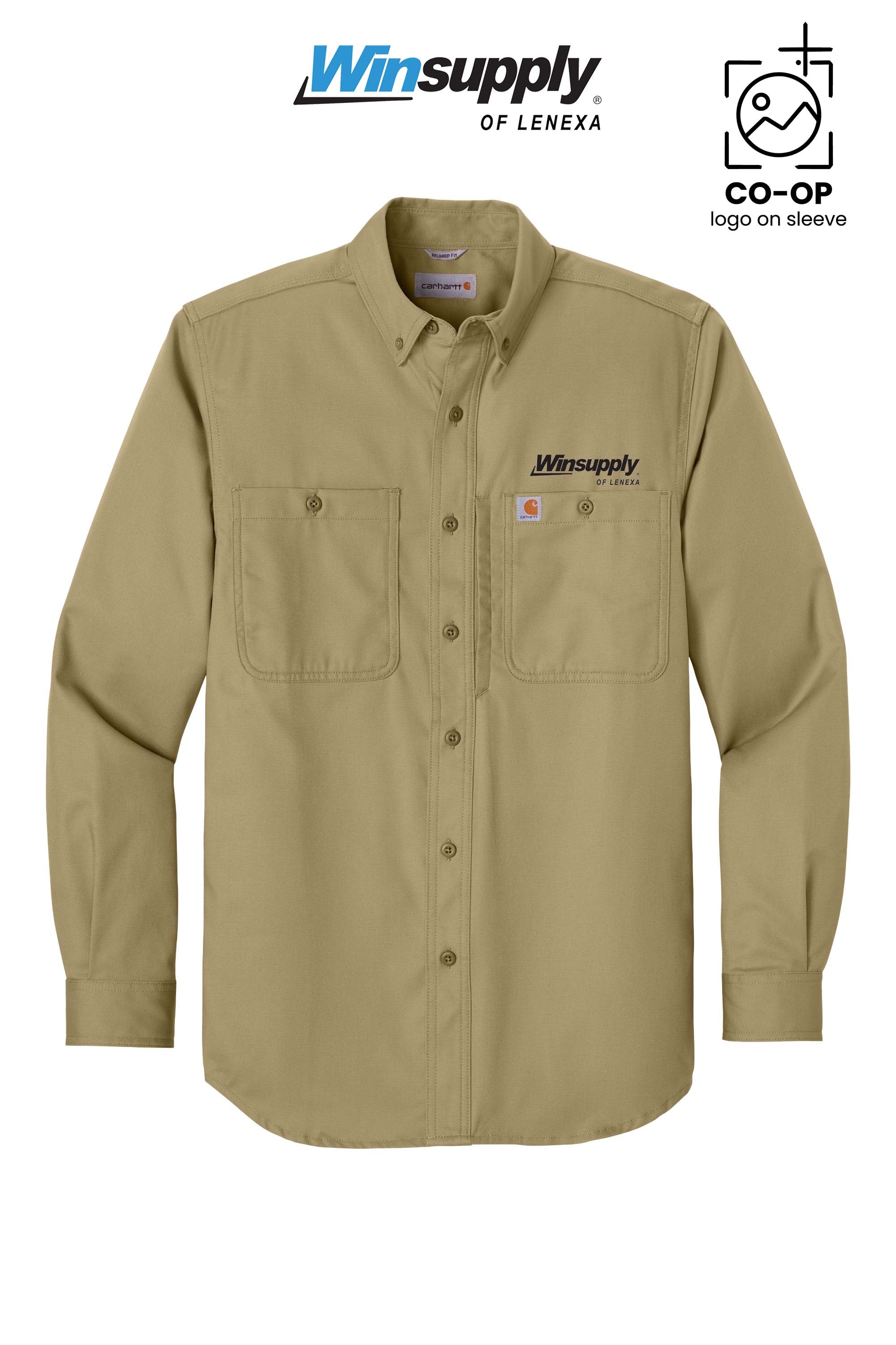 Carhartt® Rugged Professional™ Series Long Sleeve Shirt - Winsupply of Lenexa
