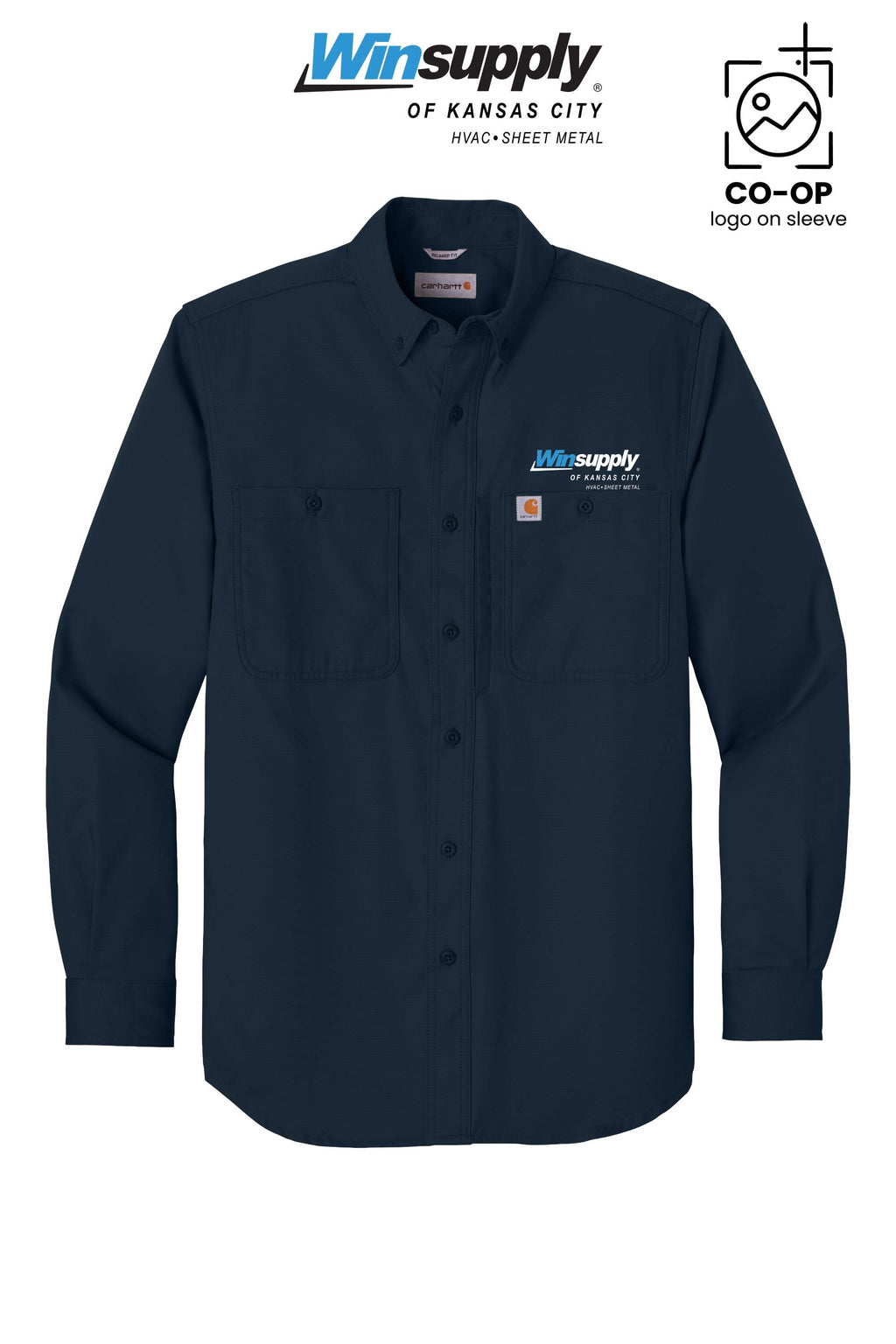 Carhartt® Rugged Professional™ Series Long Sleeve Shirt - Winsupply of Kansas City
