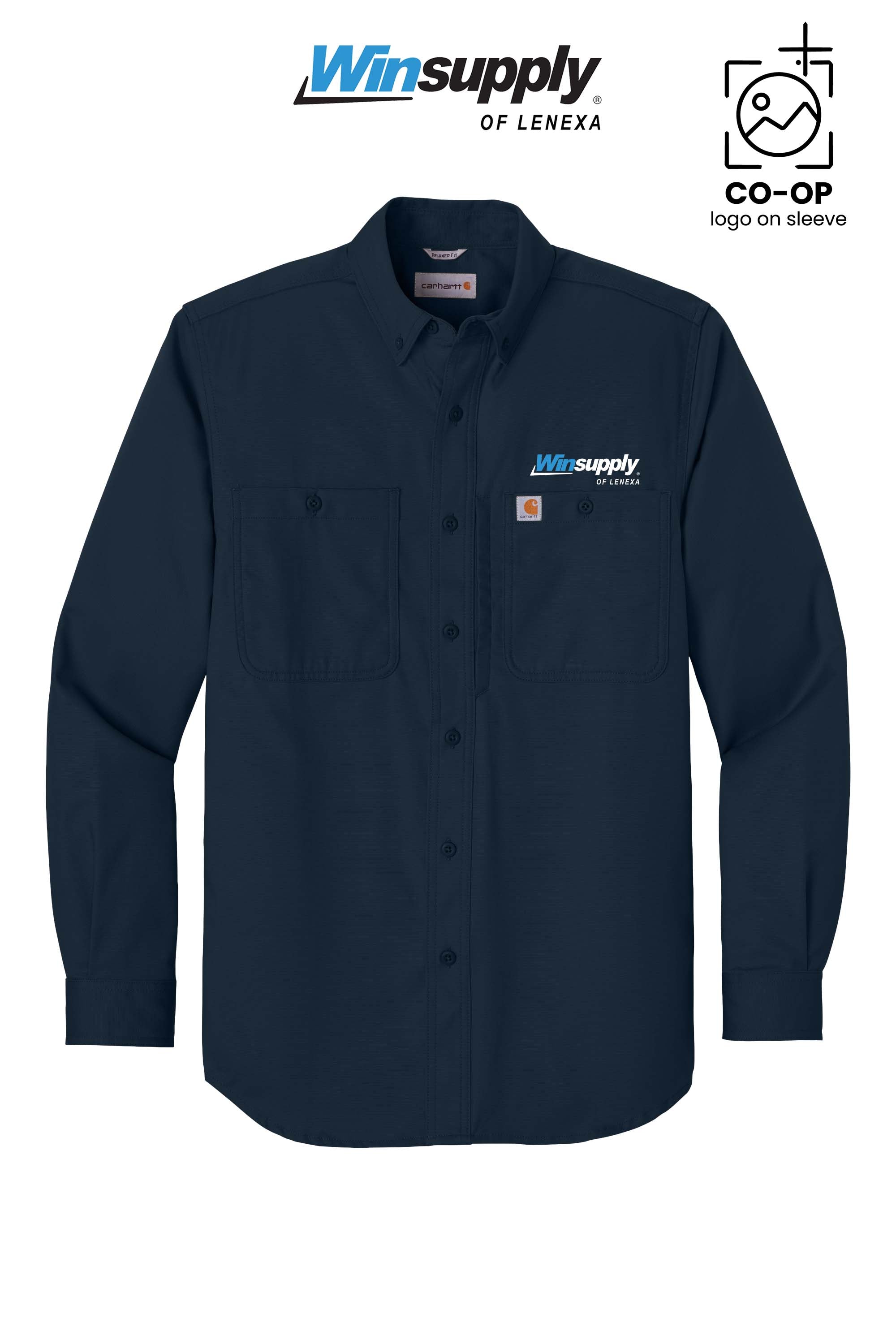 Carhartt® Rugged Professional™ Series Long Sleeve Shirt - Winsupply of Lenexa