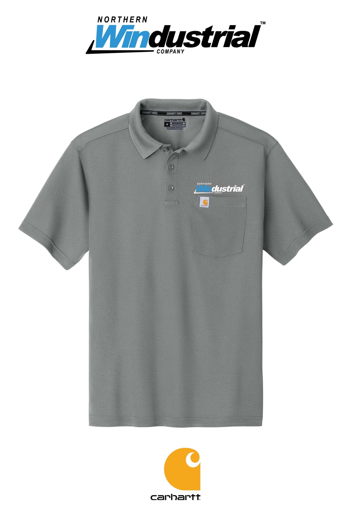 Carhartt Force® Snag-Resistant Pocket Polo - Northern Windustrial