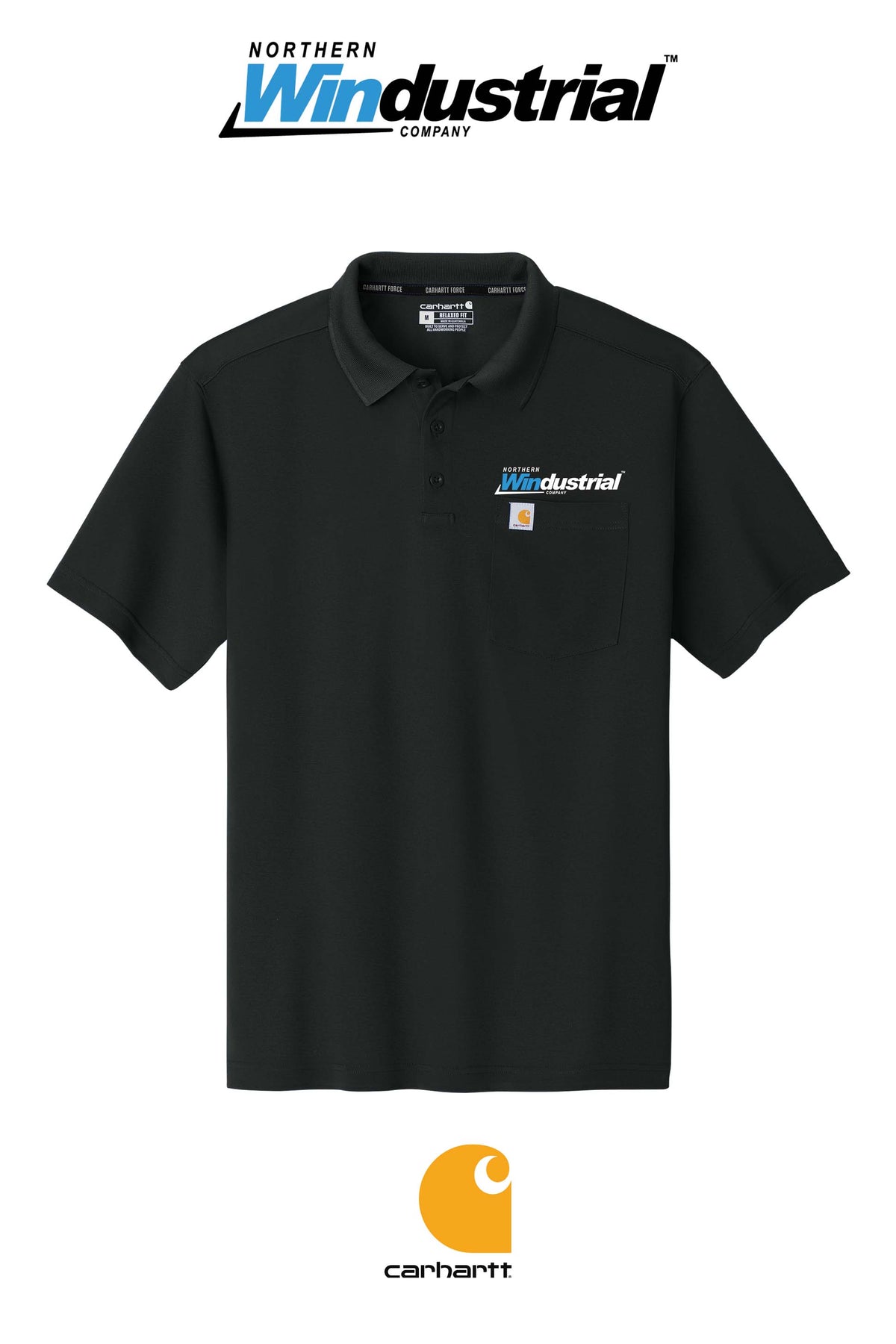 Carhartt Force® Snag-Resistant Pocket Polo - Northern Windustrial