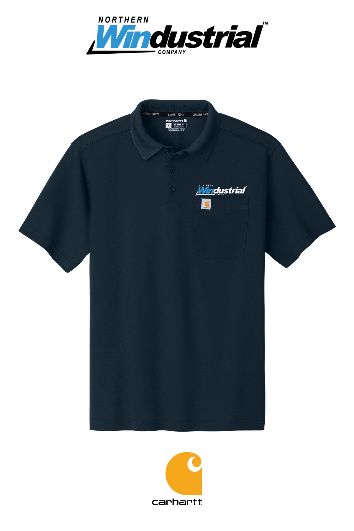 Carhartt Force® Snag-Resistant Pocket Polo - Northern Windustrial