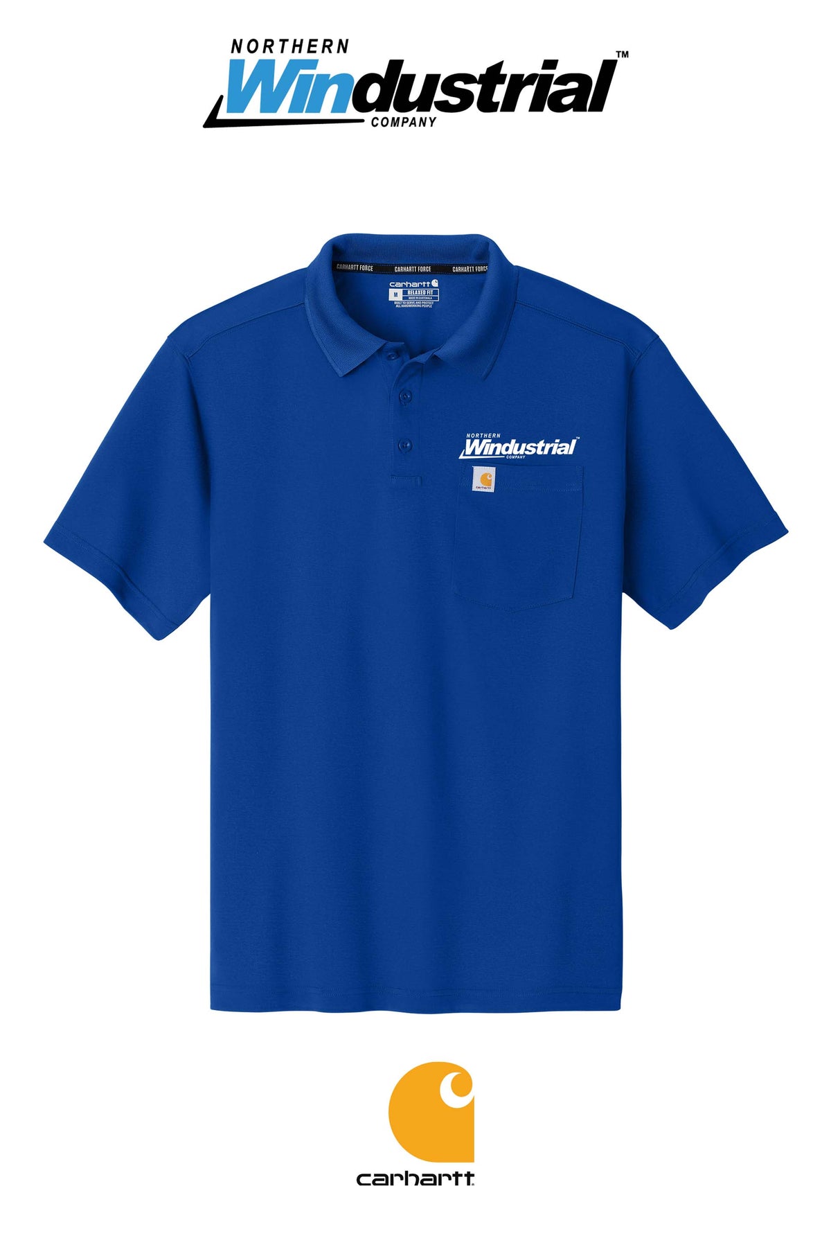 Carhartt Force® Snag-Resistant Pocket Polo - Northern Windustrial