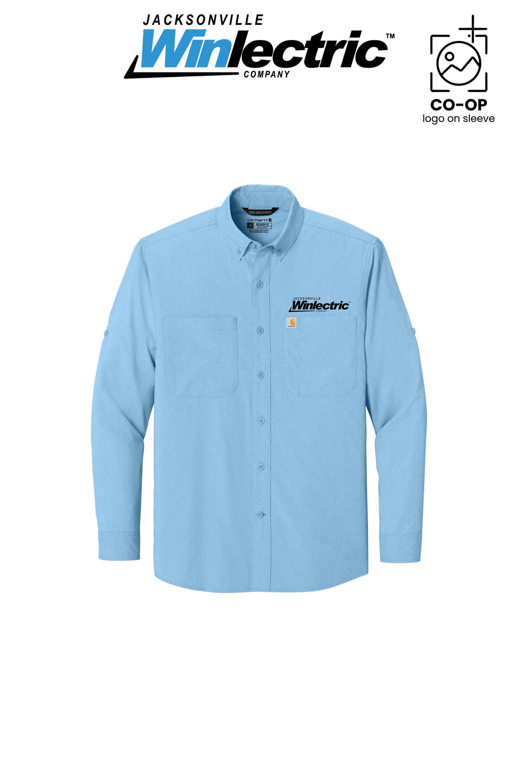 Carhartt Force® Sun Defender™ Long Sleeve Shirt - Jacksonville Winlectric