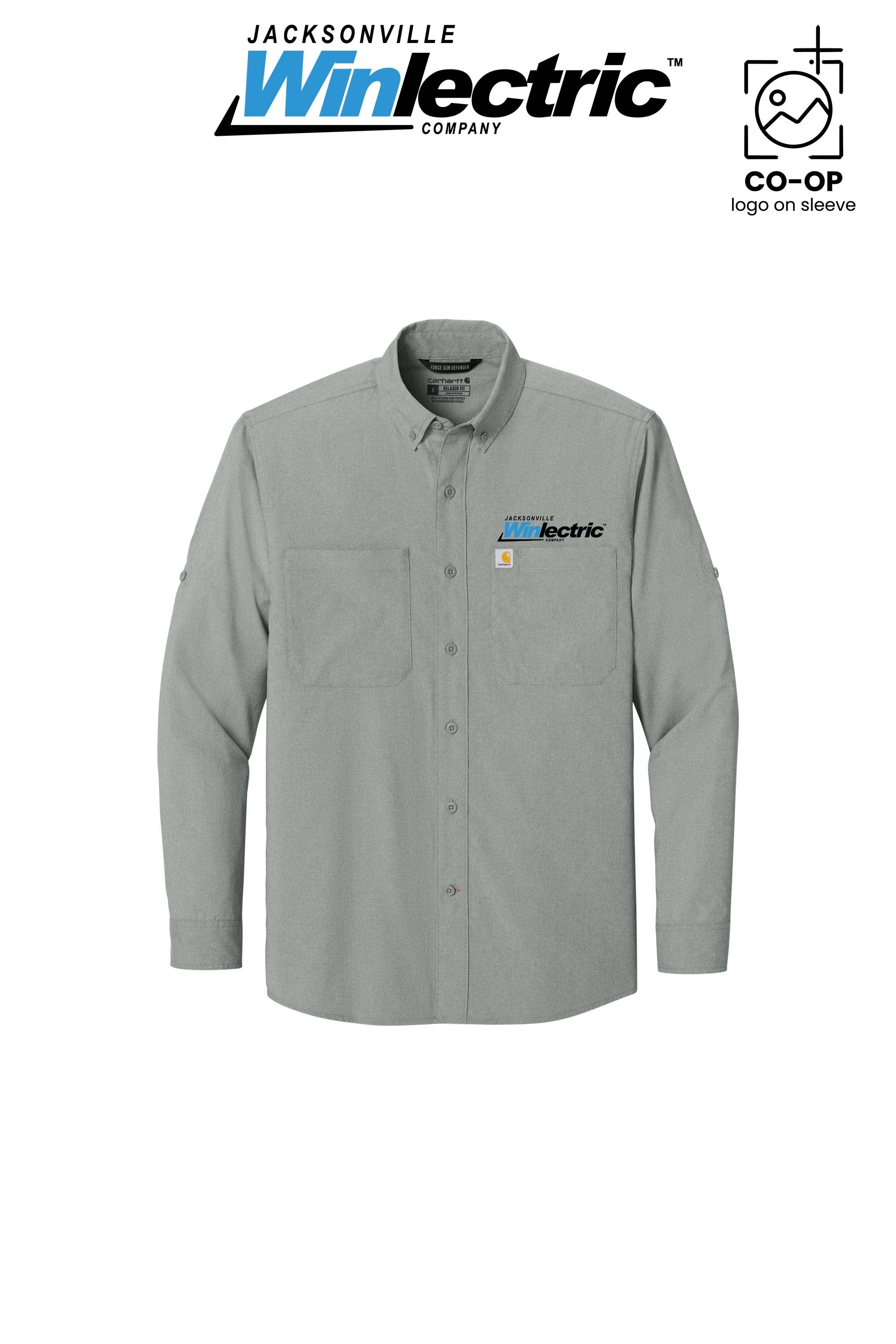 Carhartt Force® Sun Defender™ Long Sleeve Shirt - Jacksonville Winlectric