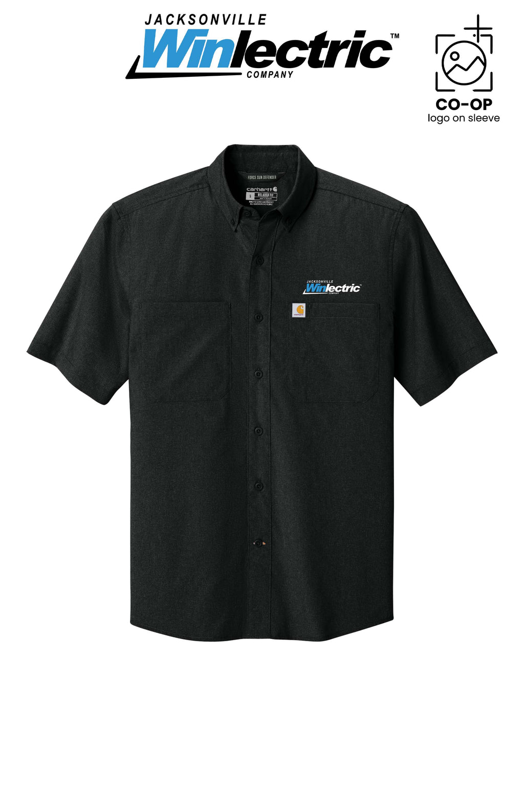 Carhartt Force® Sun Defender™ Short Sleeve Shirt - Jacksonville Winlectric