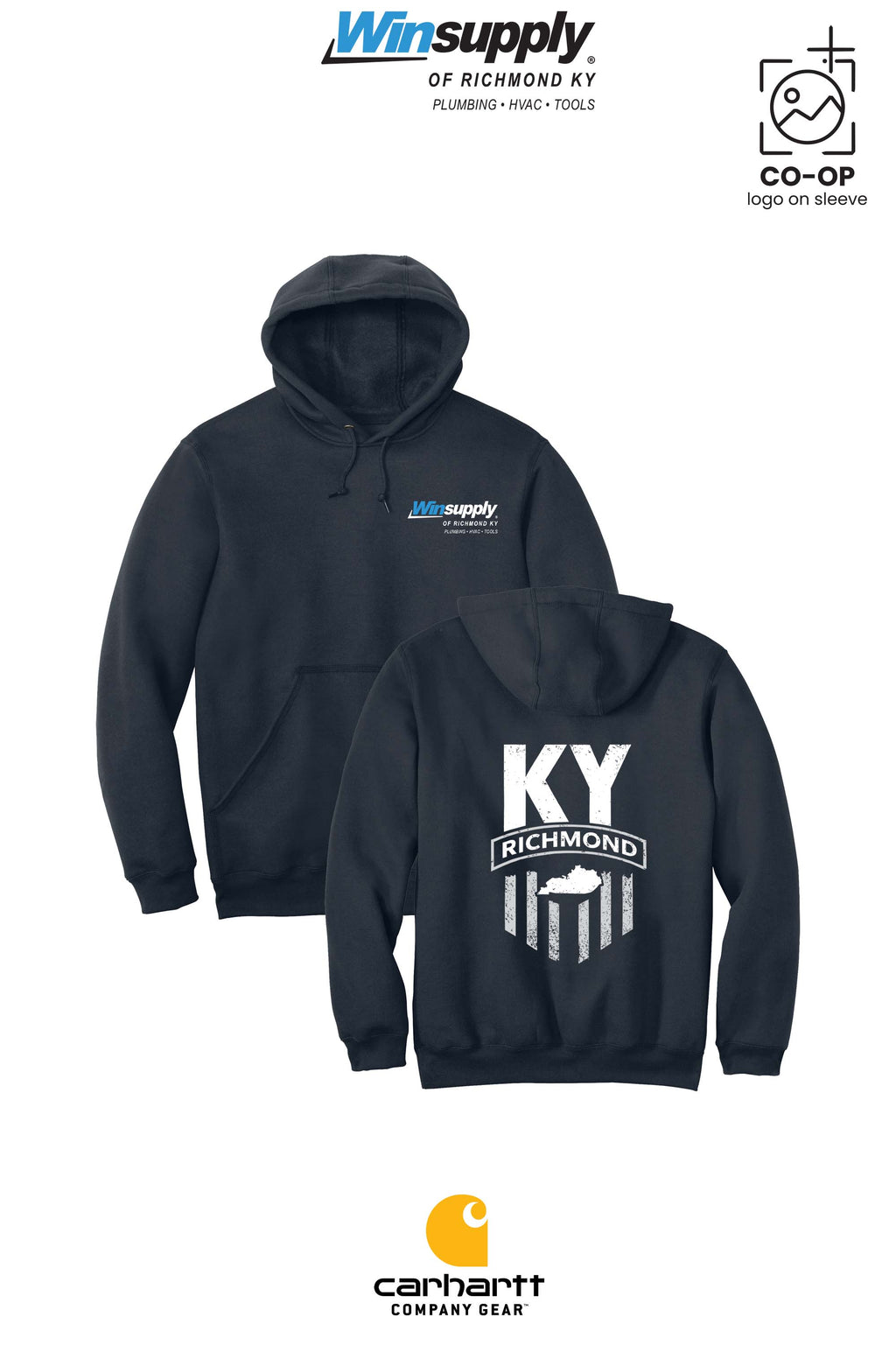 Carhartt® Midweight Hooded Sweatshirt - Winsupply of Richmond KY