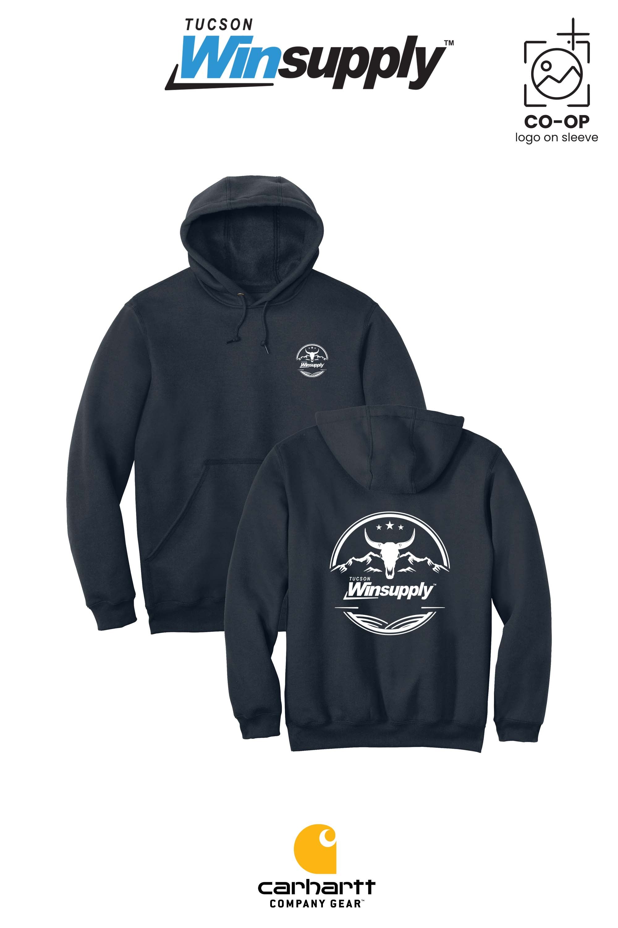 Carhartt® Midweight Hooded Sweatshirt - Winsupply Tucson AZ