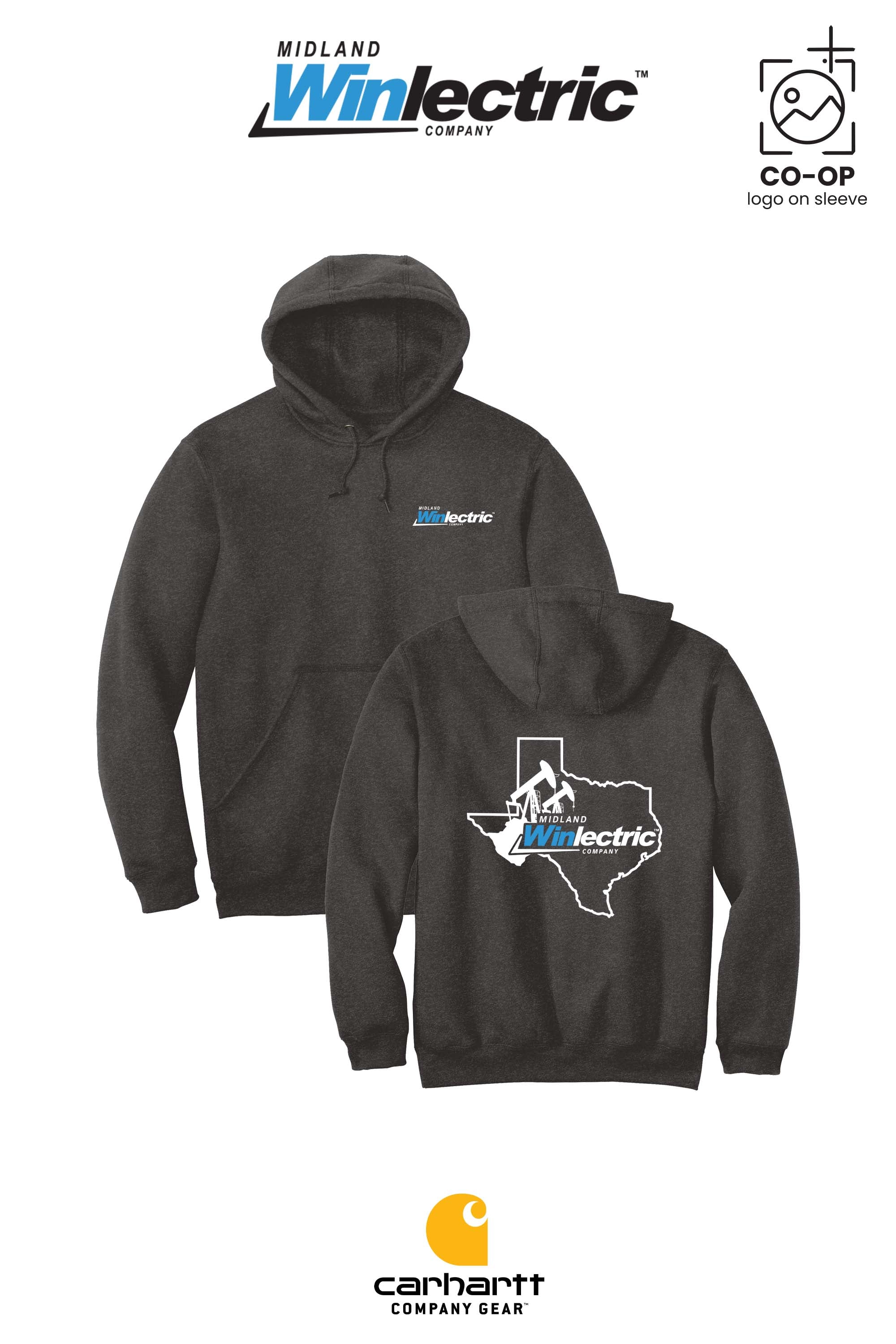 Carhartt® Midweight Hooded Sweatshirt - Winlectric of Midland