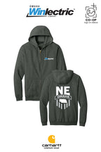 Carhartt® Midweight Hooded Zip-Front Sweatshirt - Omaha Winlectric