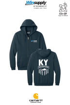 Carhartt® Midweight Hooded Zip-Front Sweatshirt - Winsupply of Richmond KY