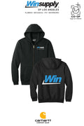 Carhartt® Midweight Hooded Zip-Front Sweatshirt - Winsupply of Los Angeles