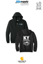 Carhartt® Midweight Hooded Zip-Front Sweatshirt - Winsupply of Richmond KY