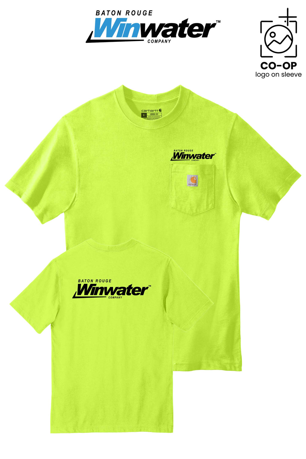 Carhartt® Workwear Pocket Short Sleeve T-Shirt - Baton Rouge Winwater