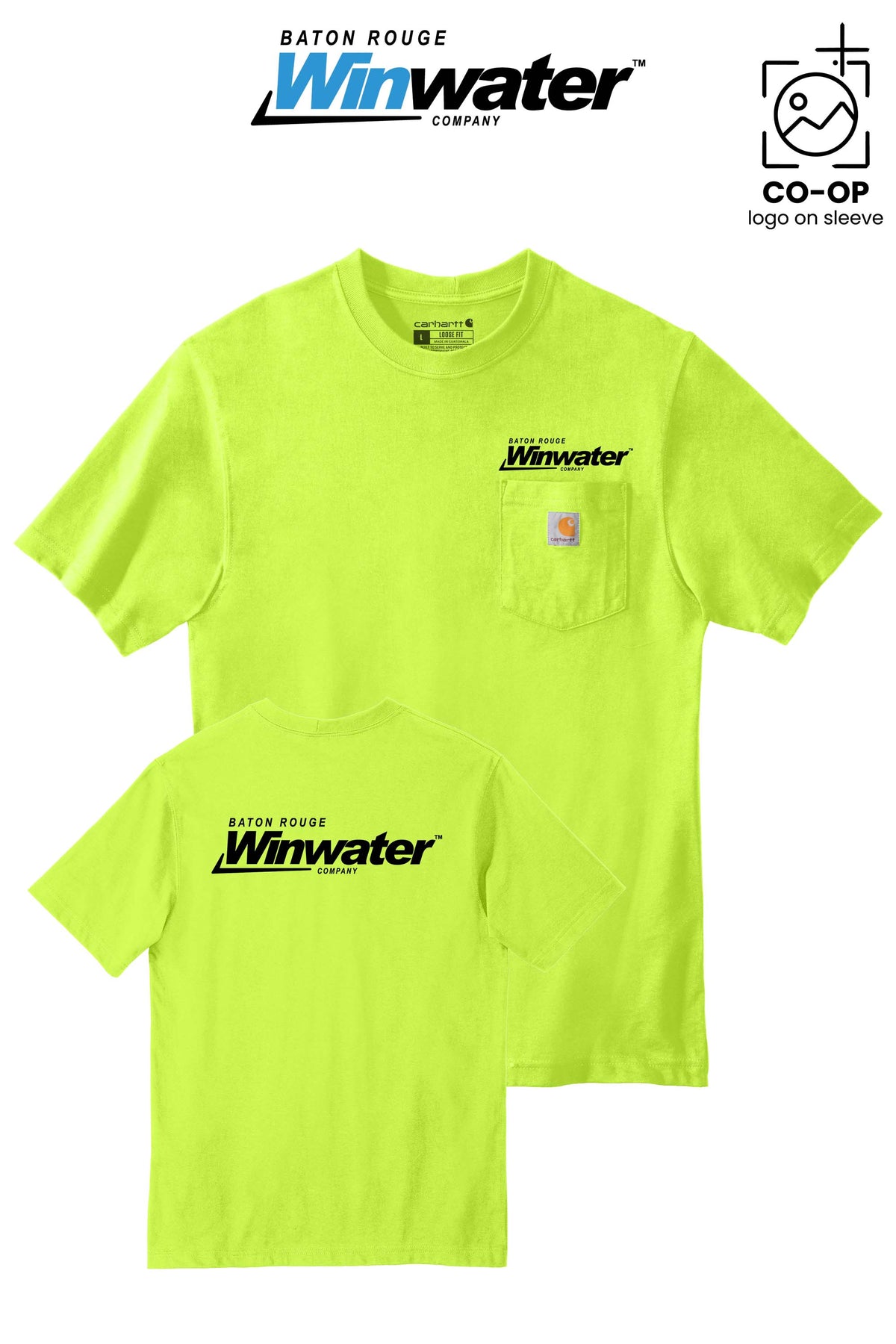 Carhartt® Workwear Pocket Short Sleeve T-Shirt - Baton Rouge Winwater